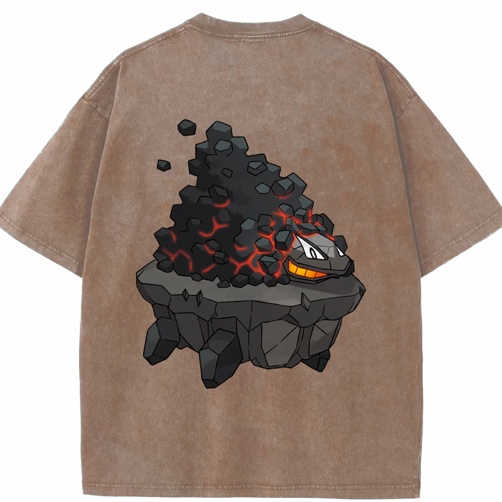 （画像用） ポケットモンスター Pokémon 綿100% ヴィンテージ風 半袖Tシャツ（背面プリント）