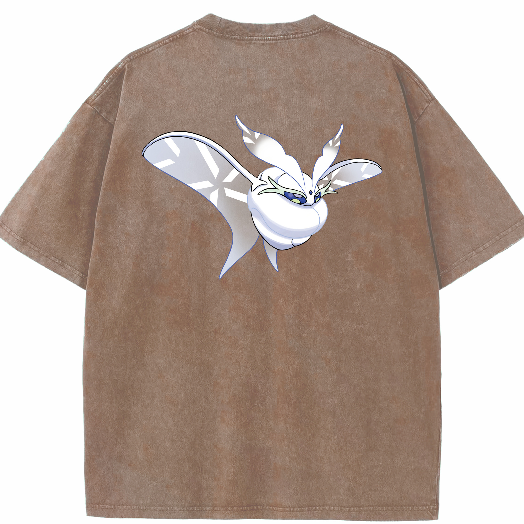 （画像用） ポケットモンスター Pokémon 綿100% ヴィンテージ風 半袖Tシャツ（背面プリント）