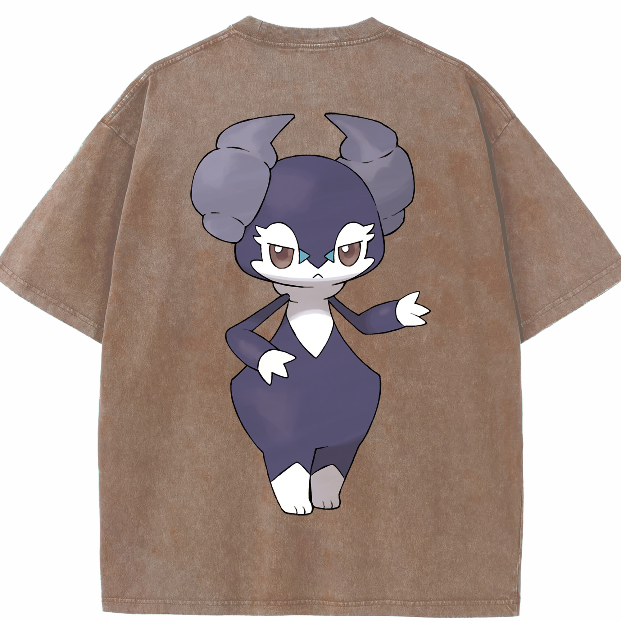 （画像用） ポケットモンスター Pokémon 綿100% ヴィンテージ風 半袖Tシャツ（背面プリント）