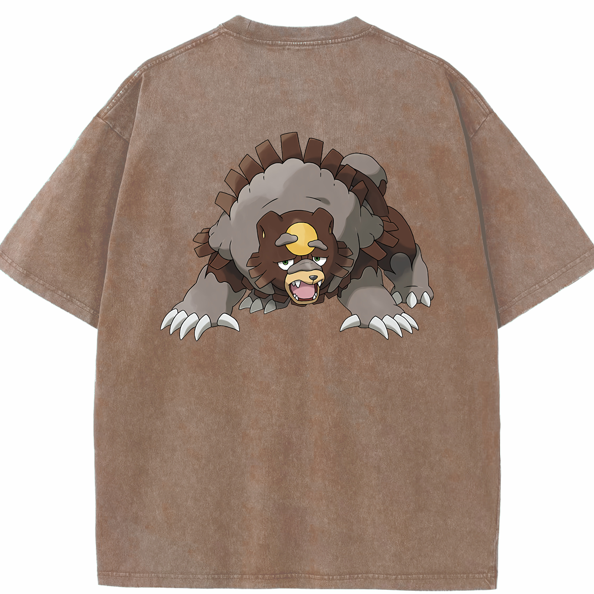（画像用） ポケットモンスター Pokémon 綿100% ヴィンテージ風 半袖Tシャツ（背面プリント）