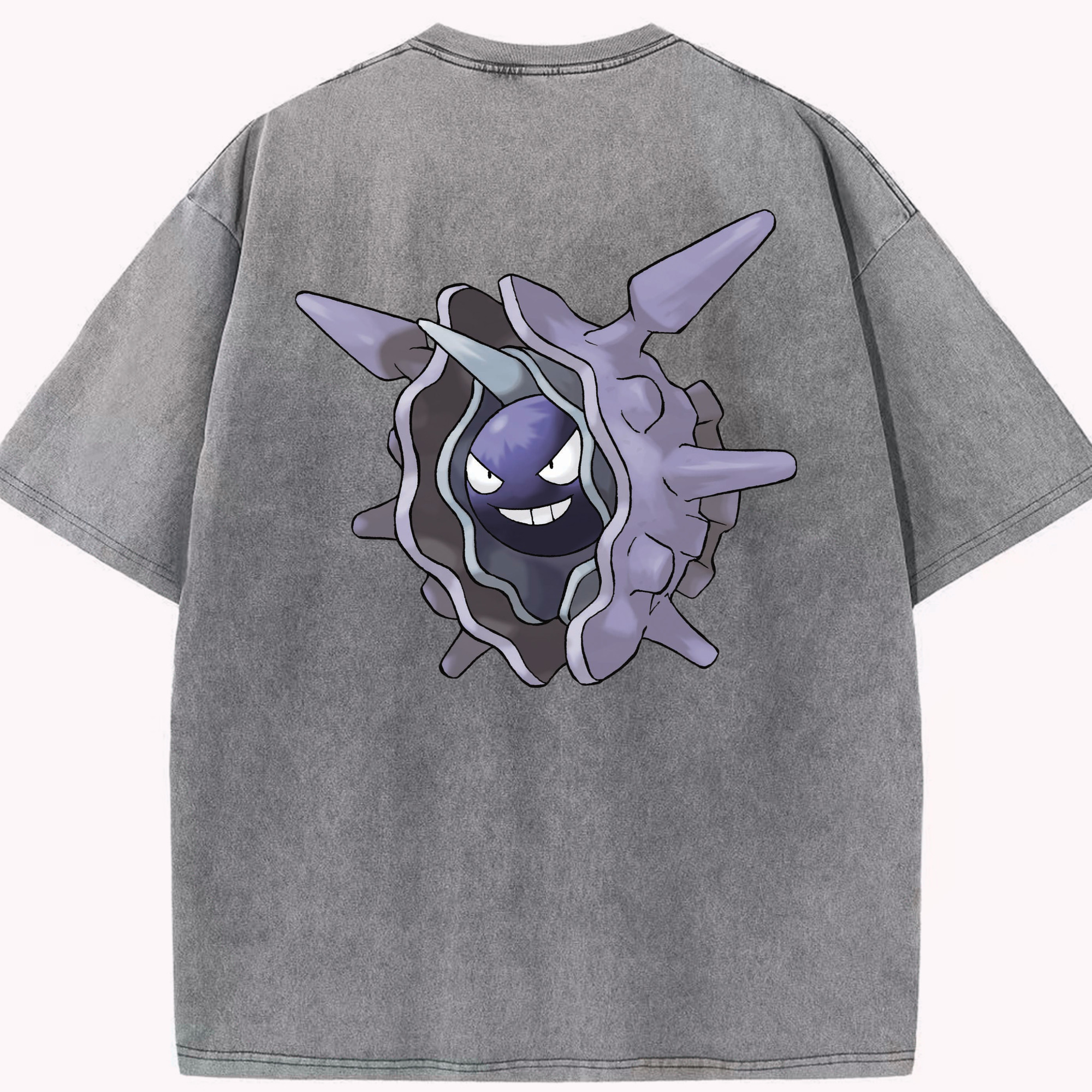 （画像用） ポケットモンスター Pokémon 綿100% ヴィンテージ風 半袖Tシャツ（背面プリント）