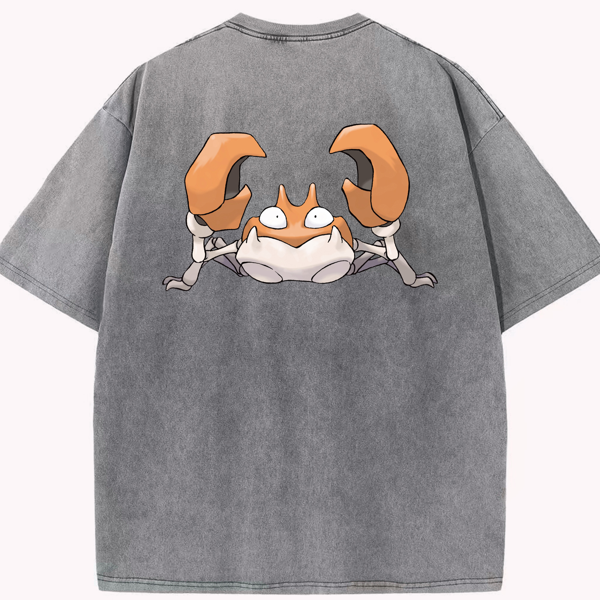 （画像用） ポケットモンスター Pokémon 綿100% ヴィンテージ風 半袖Tシャツ（背面プリント）