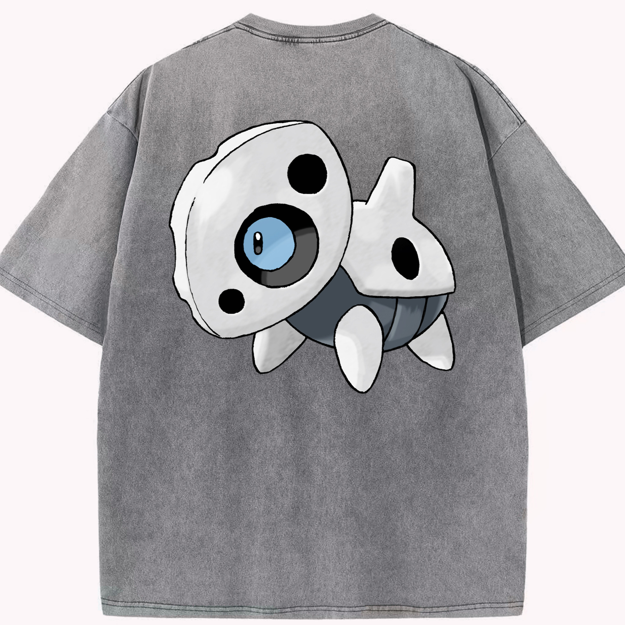 （画像用） ポケットモンスター Pokémon 綿100% ヴィンテージ風 半袖Tシャツ（背面プリント）
