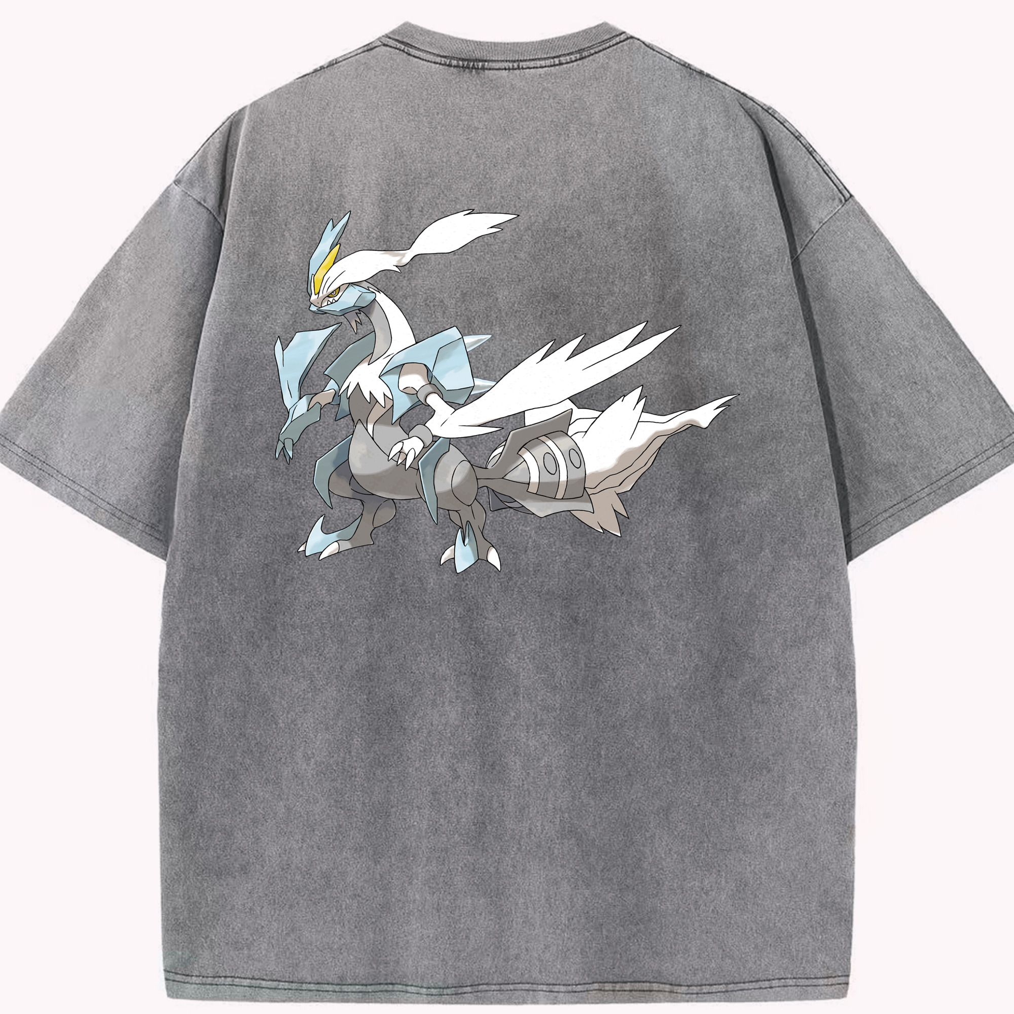 （画像用） ポケットモンスター Pokémon 綿100% ヴィンテージ風 半袖Tシャツ（背面プリント）