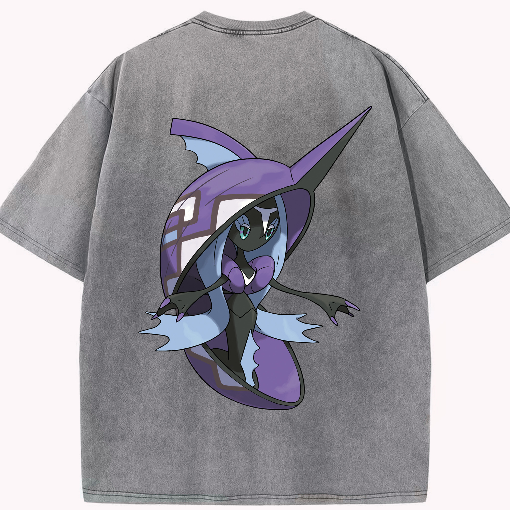 （画像用） ポケットモンスター Pokémon 綿100% ヴィンテージ風 半袖Tシャツ（背面プリント）