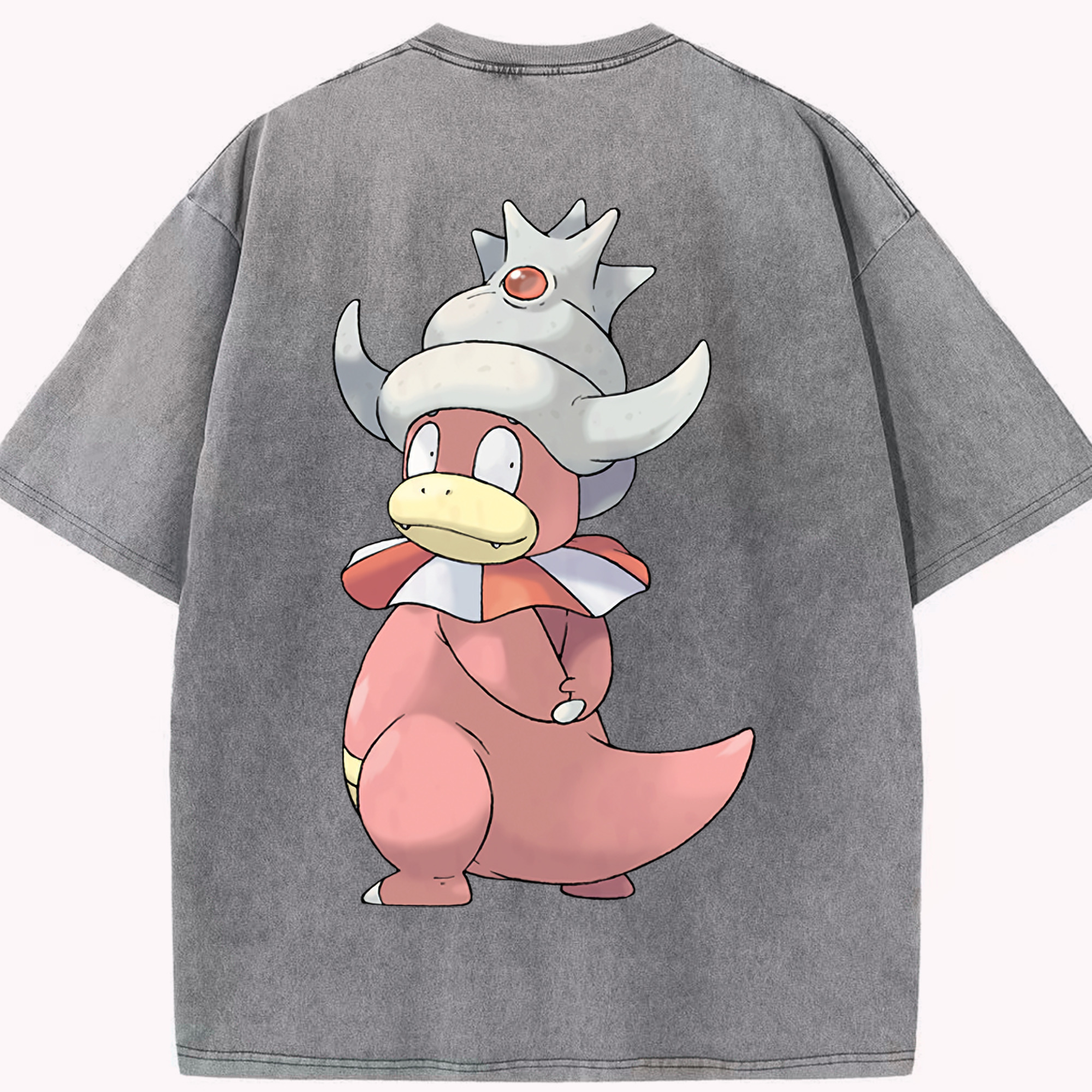 （画像用） ポケットモンスター Pokémon 綿100% ヴィンテージ風 半袖Tシャツ（背面プリント）