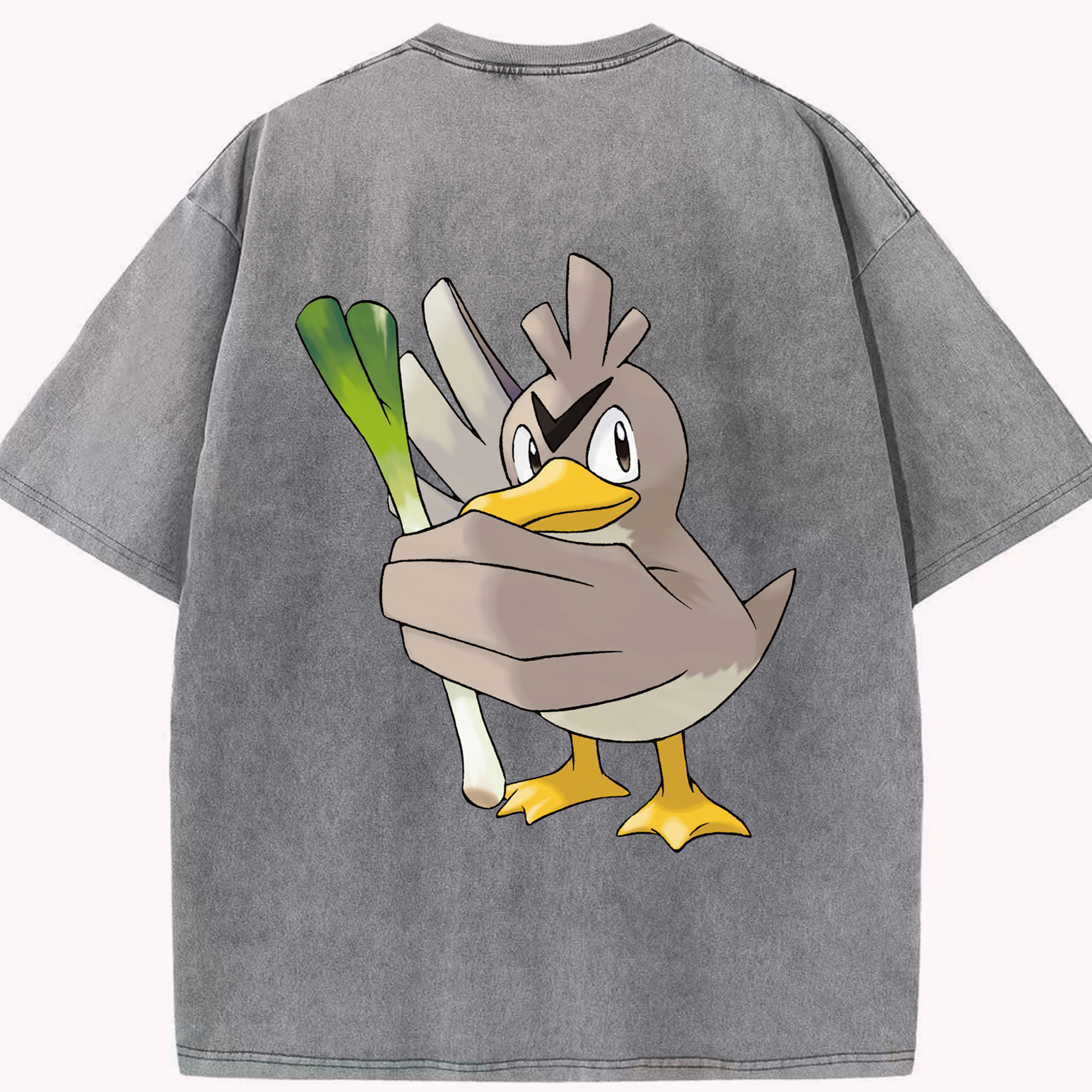 （画像用） ポケットモンスター Pokémon 綿100% ヴィンテージ風 半袖Tシャツ（背面プリント）