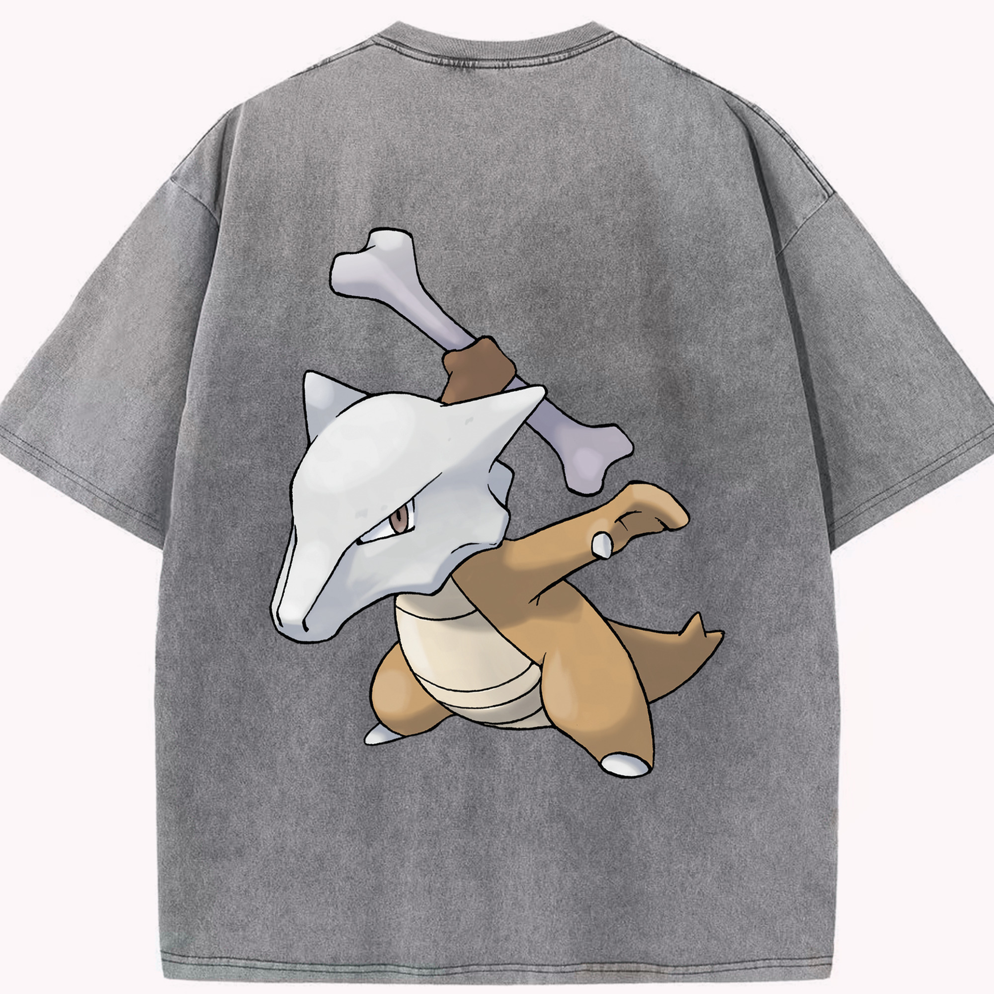 （画像用） ポケットモンスター Pokémon 綿100% ヴィンテージ風 半袖Tシャツ（背面プリント）