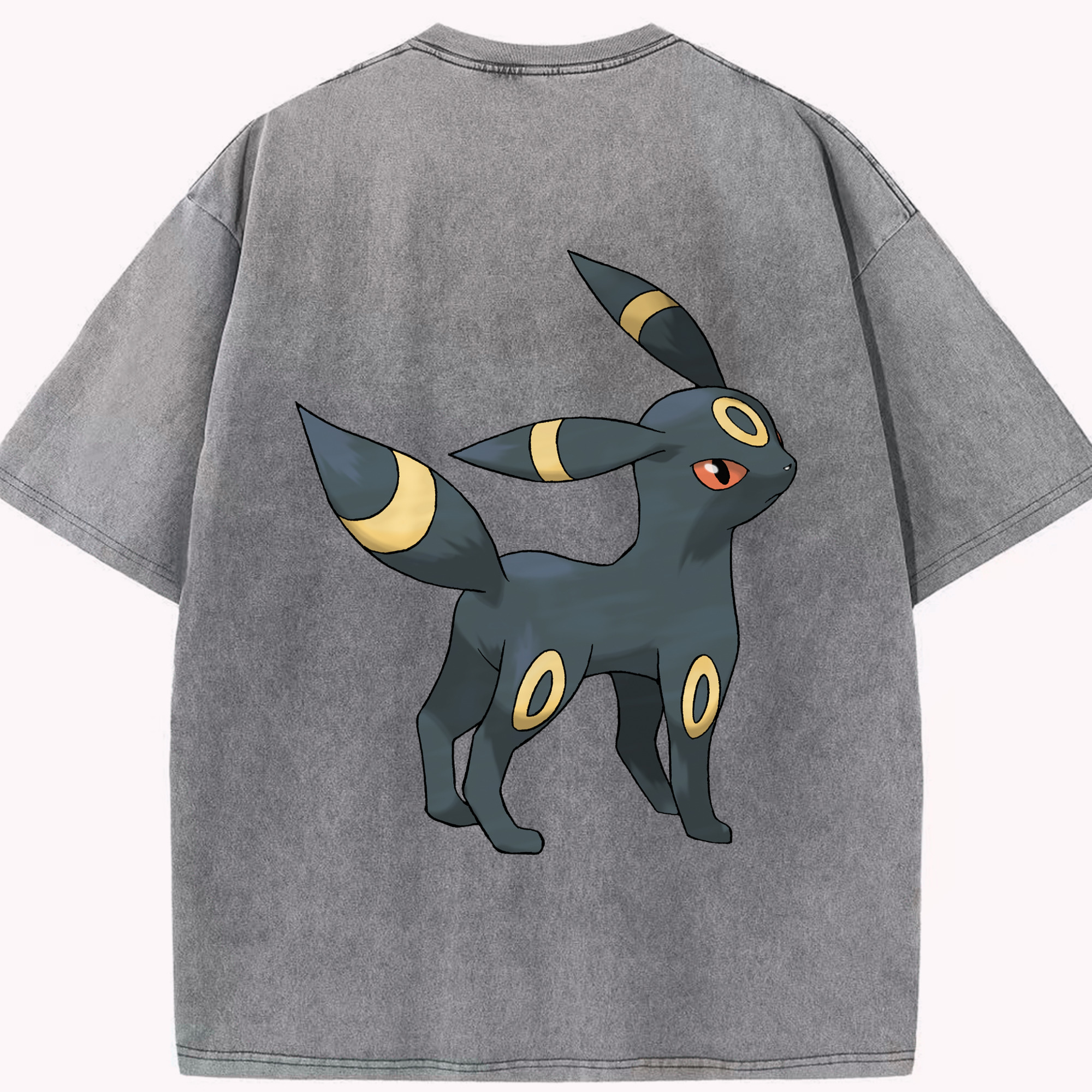 （画像用） ポケットモンスター Pokémon 綿100% ヴィンテージ風 半袖Tシャツ（背面プリント）