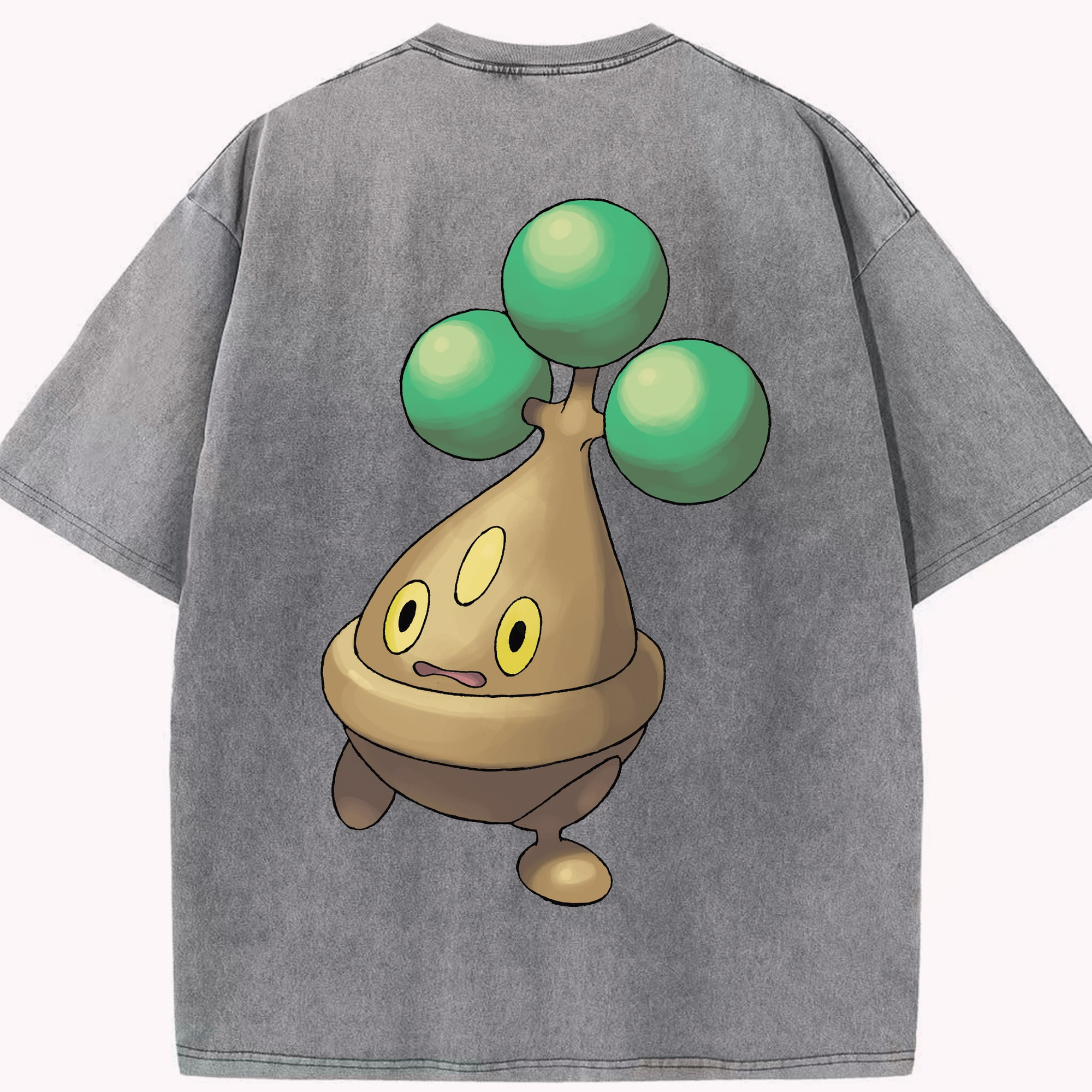 （画像用） ポケットモンスター Pokémon 綿100% ヴィンテージ風 半袖Tシャツ（背面プリント）