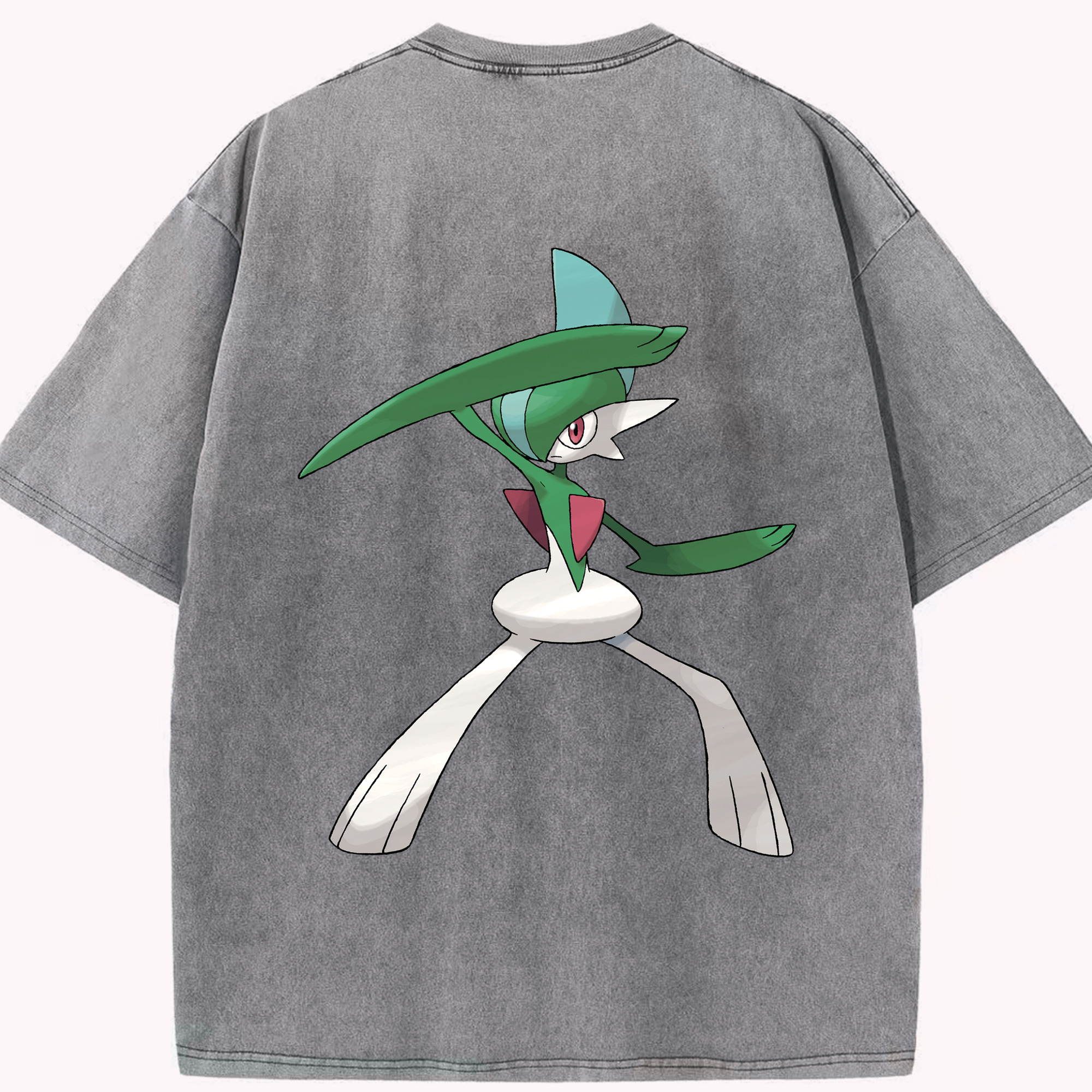 （画像用） ポケットモンスター Pokémon 綿100% ヴィンテージ風 半袖Tシャツ（背面プリント）