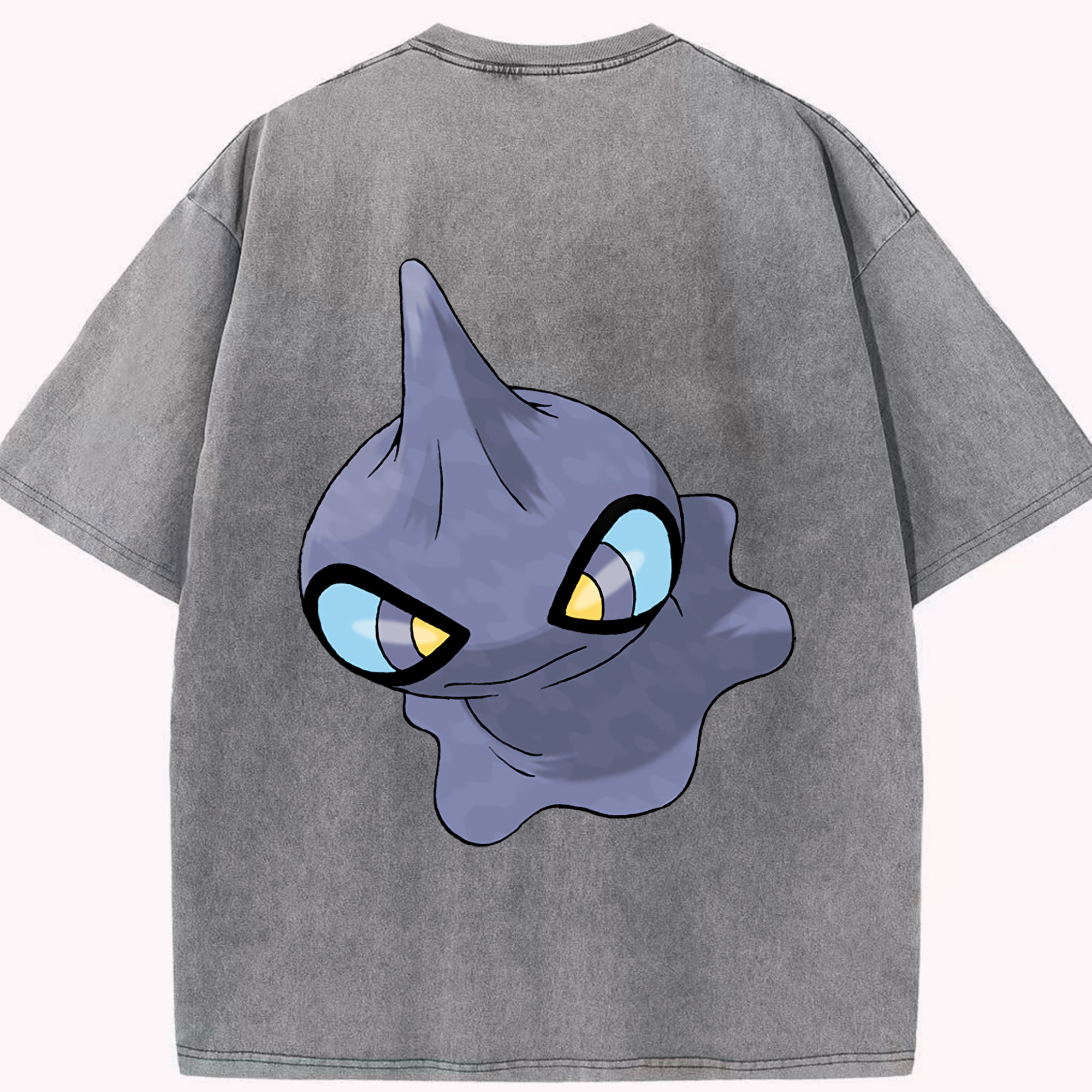 （画像用） ポケットモンスター Pokémon 綿100% ヴィンテージ風 半袖Tシャツ（背面プリント）