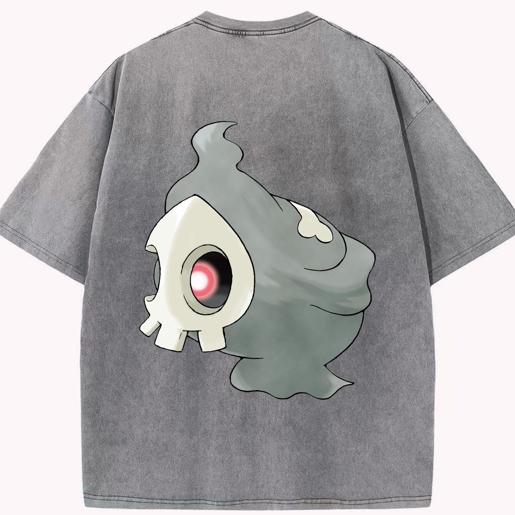 （画像用） ポケットモンスター Pokémon 綿100% ヴィンテージ風 半袖Tシャツ（背面プリント）