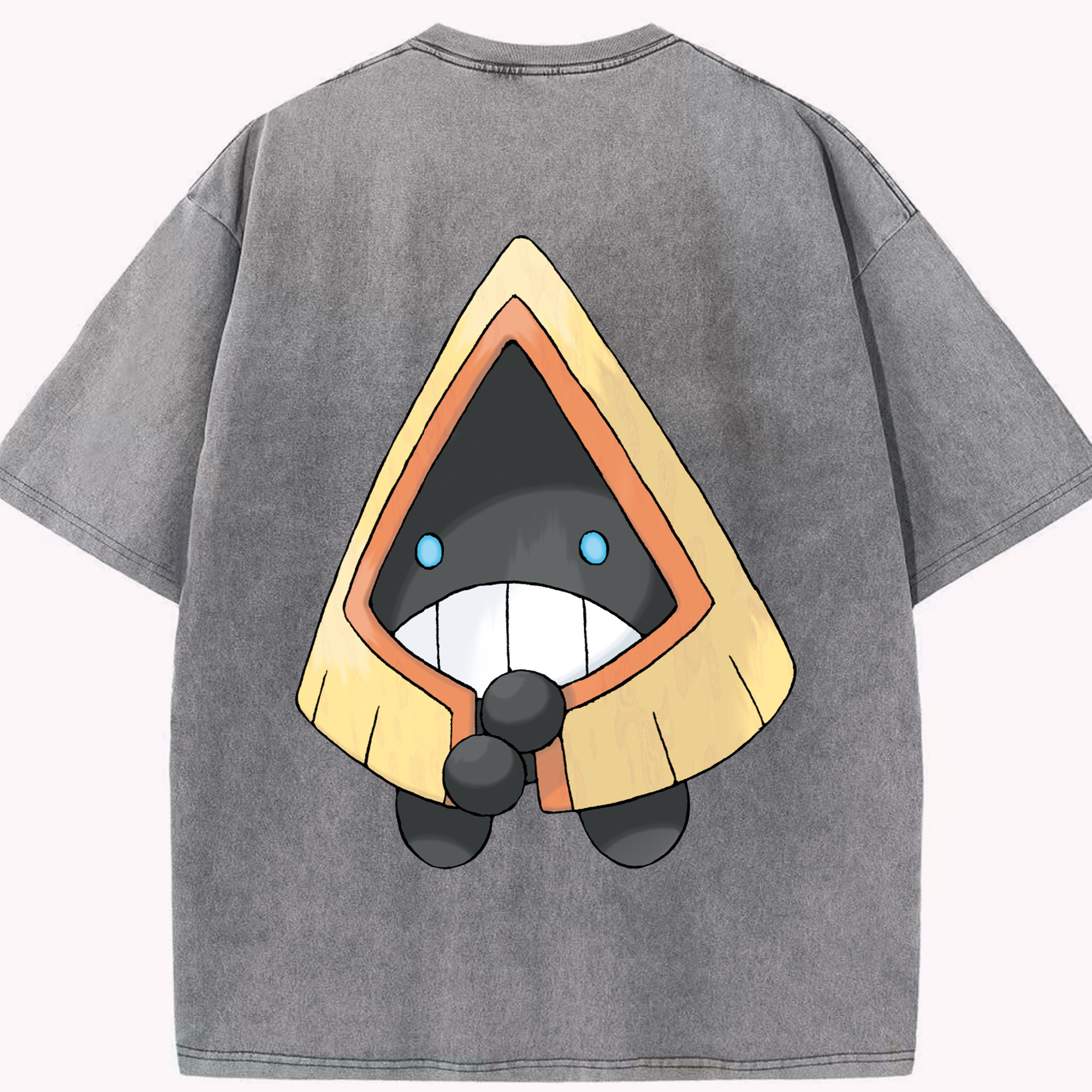 （画像用） ポケットモンスター Pokémon 綿100% ヴィンテージ風 半袖Tシャツ（背面プリント）