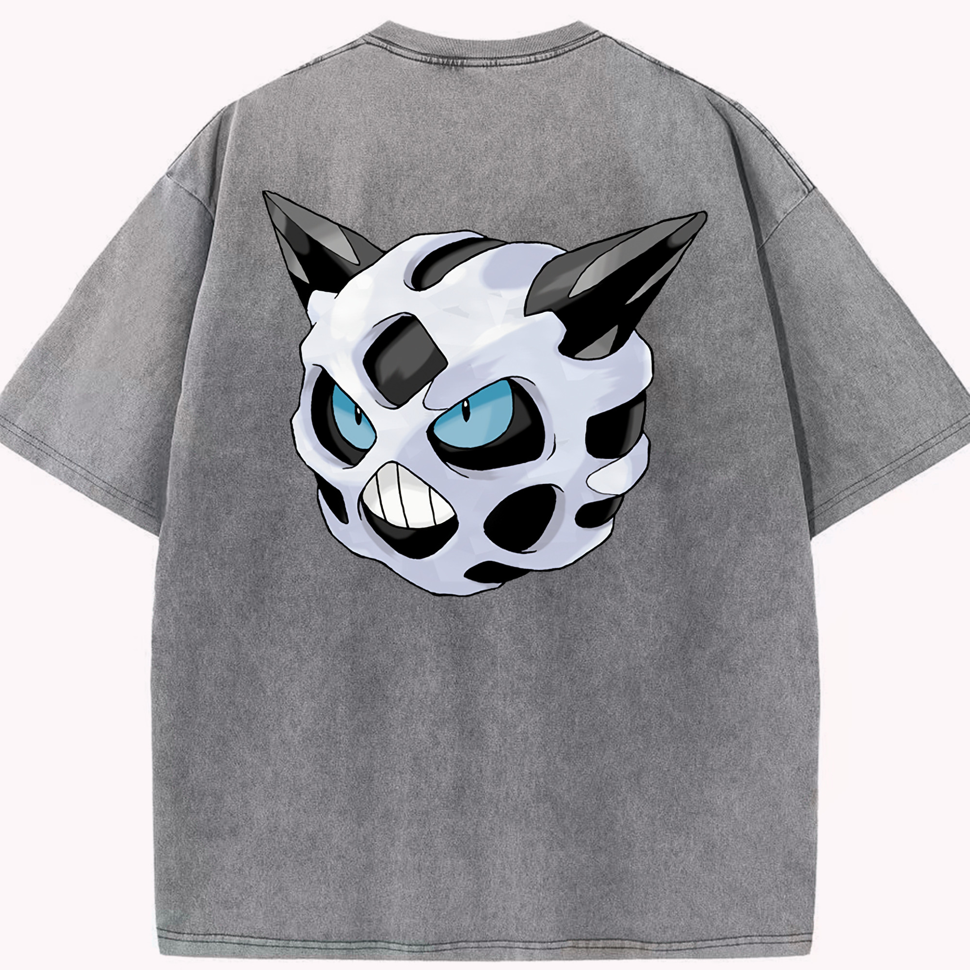 （画像用） ポケットモンスター Pokémon 綿100% ヴィンテージ風 半袖Tシャツ（背面プリント）