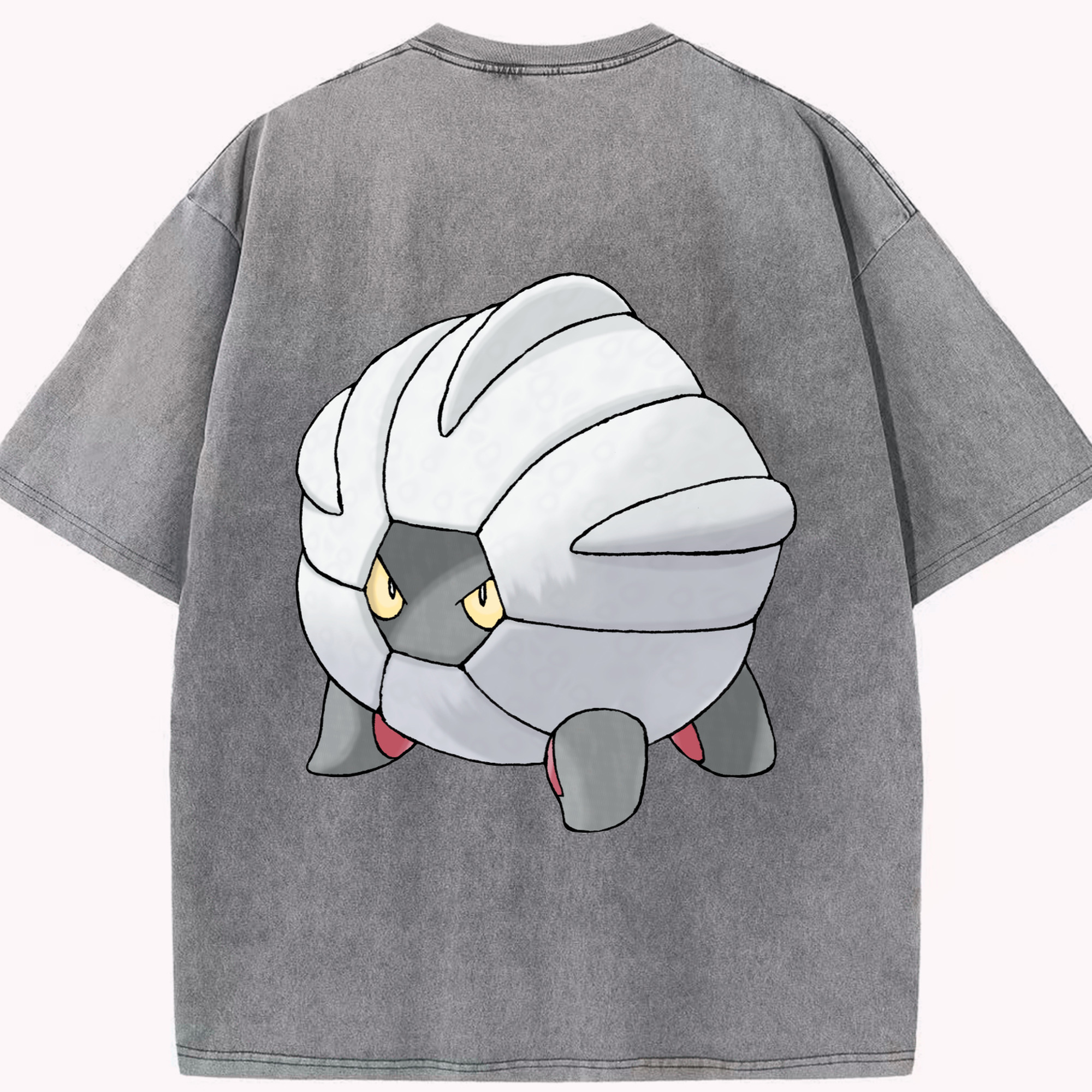 （画像用） ポケットモンスター Pokémon 綿100% ヴィンテージ風 半袖Tシャツ（背面プリント）