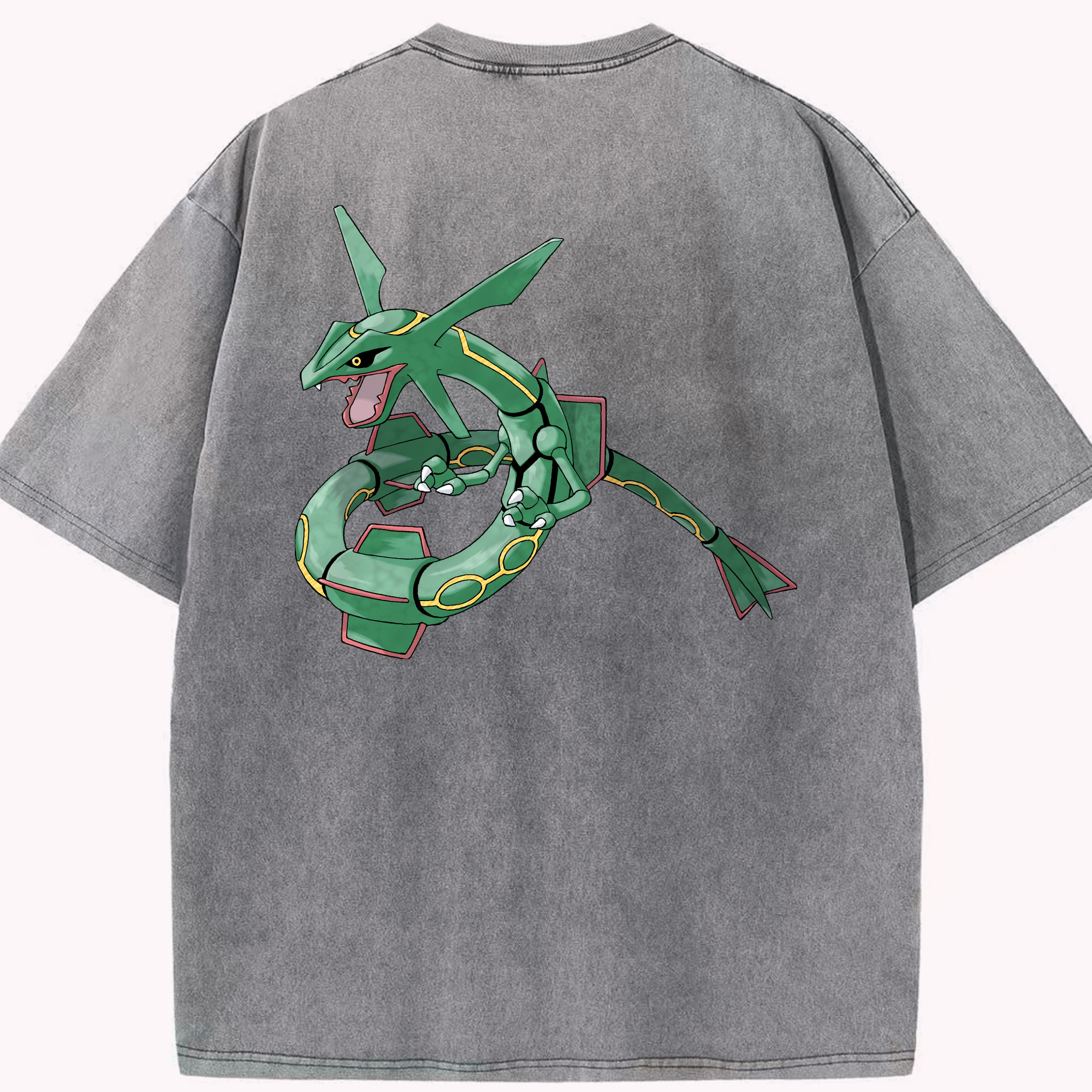 （画像用） ポケットモンスター Pokémon 綿100% ヴィンテージ風 半袖Tシャツ（背面プリント）