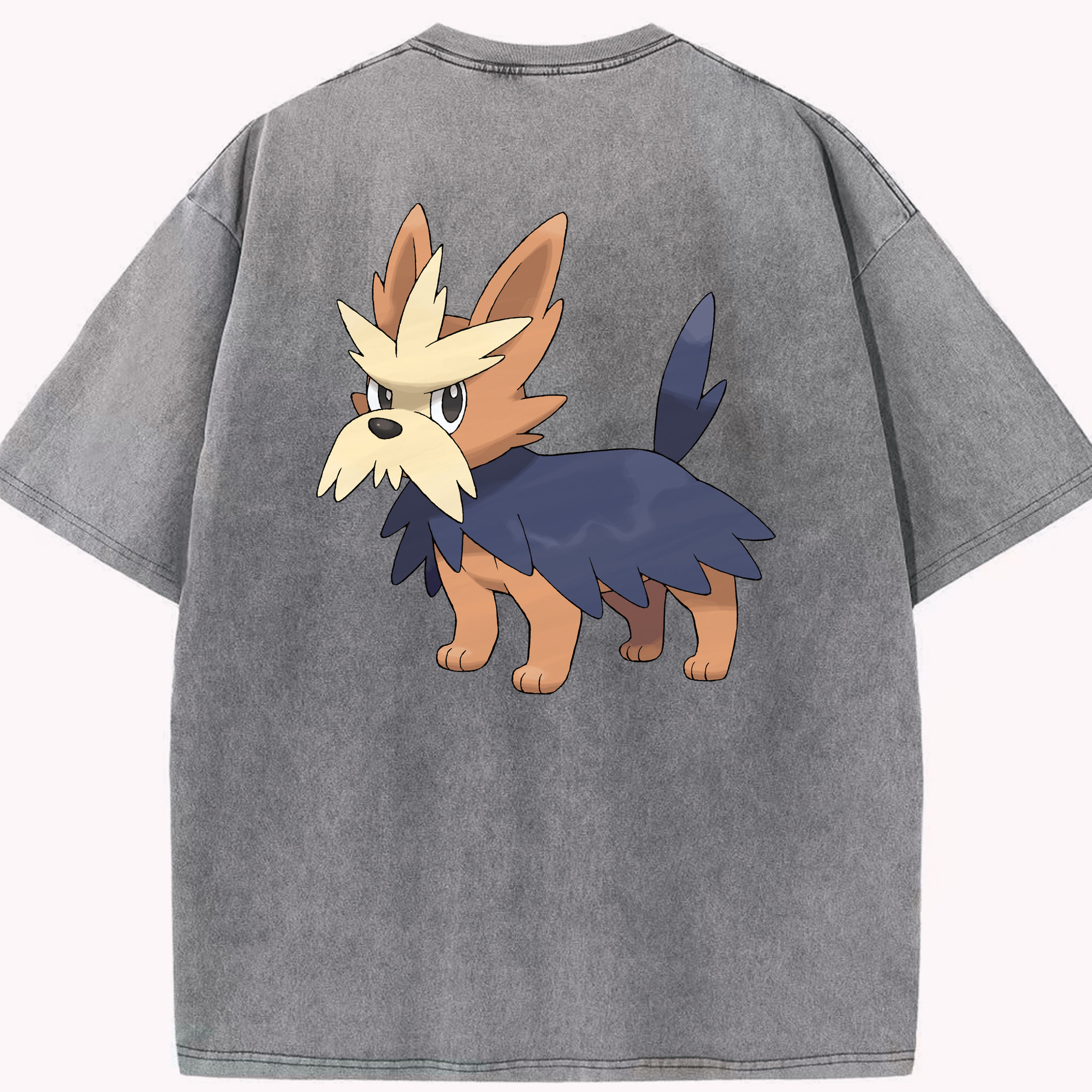 （画像用） ポケットモンスター Pokémon 綿100% ヴィンテージ風 半袖Tシャツ（背面プリント）
