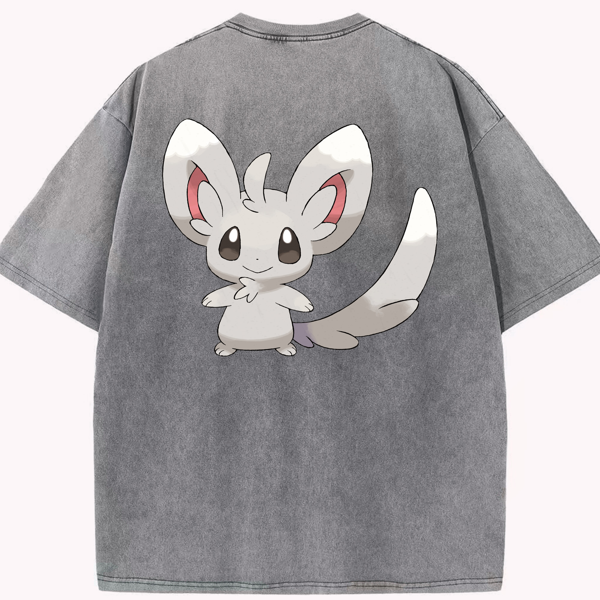 （画像用） ポケットモンスター Pokémon 綿100% ヴィンテージ風 半袖Tシャツ（背面プリント）