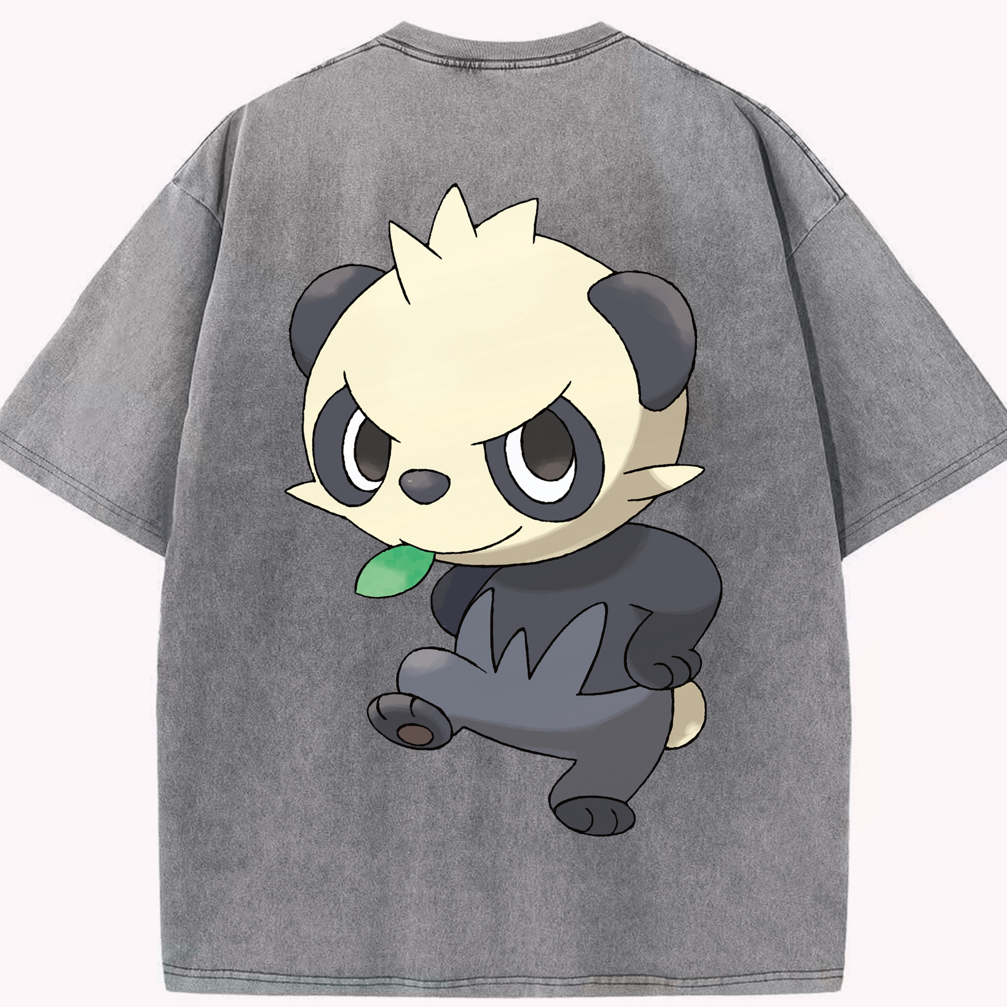 （画像用） ポケットモンスター Pokémon 綿100% ヴィンテージ風 半袖Tシャツ（背面プリント）