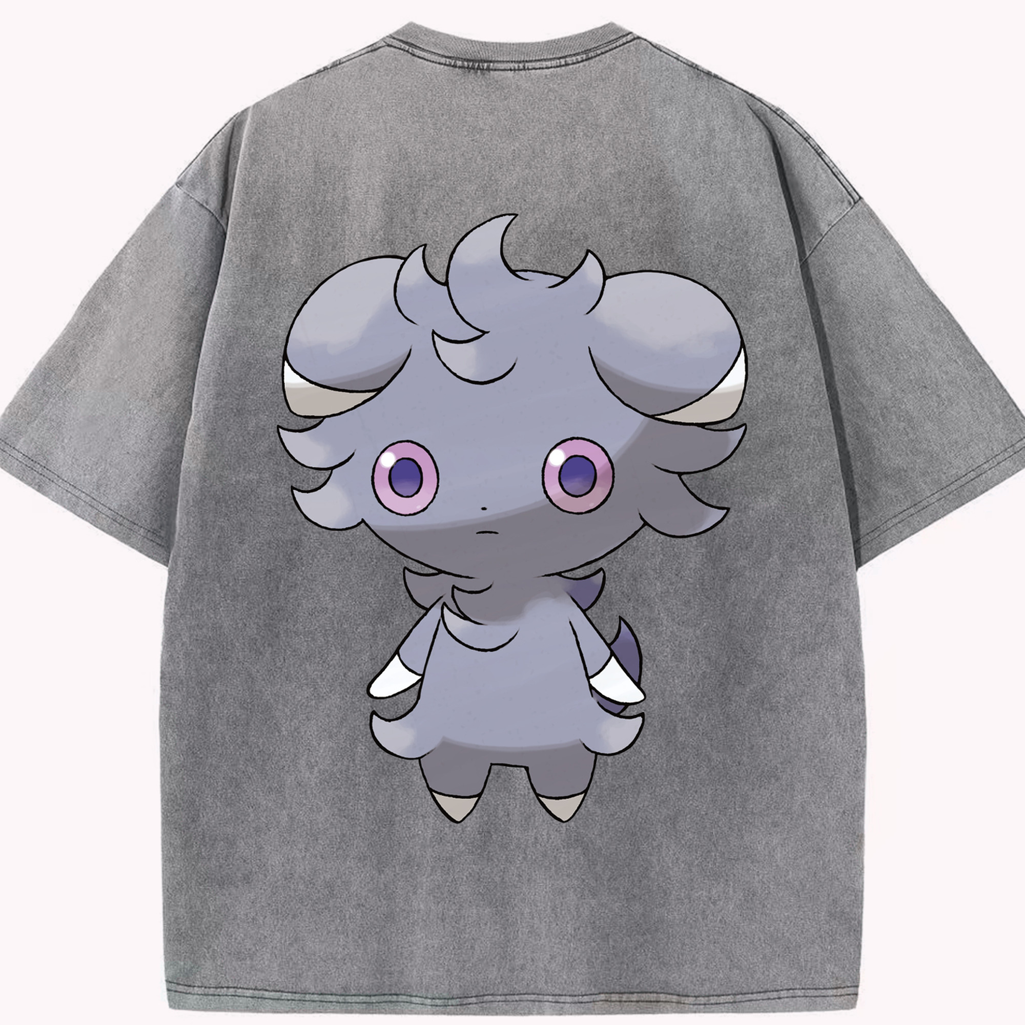 （画像用） ポケットモンスター Pokémon 綿100% ヴィンテージ風 半袖Tシャツ（背面プリント）