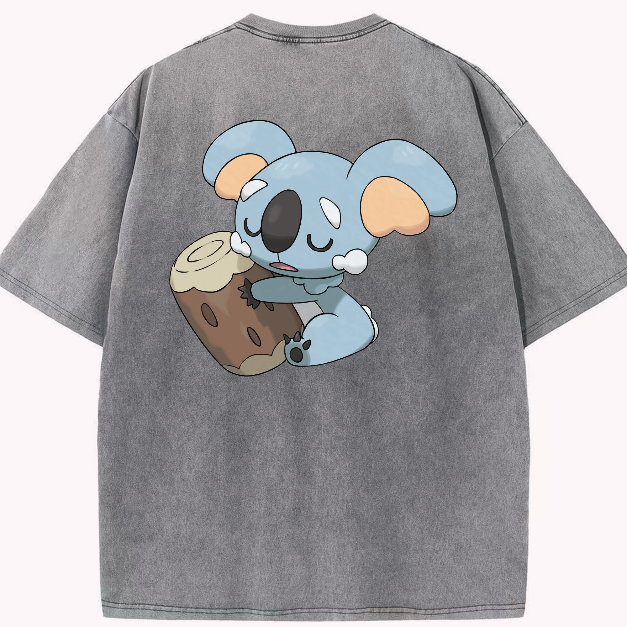 （画像用） ポケットモンスター Pokémon 綿100% ヴィンテージ風 半袖Tシャツ（背面プリント）