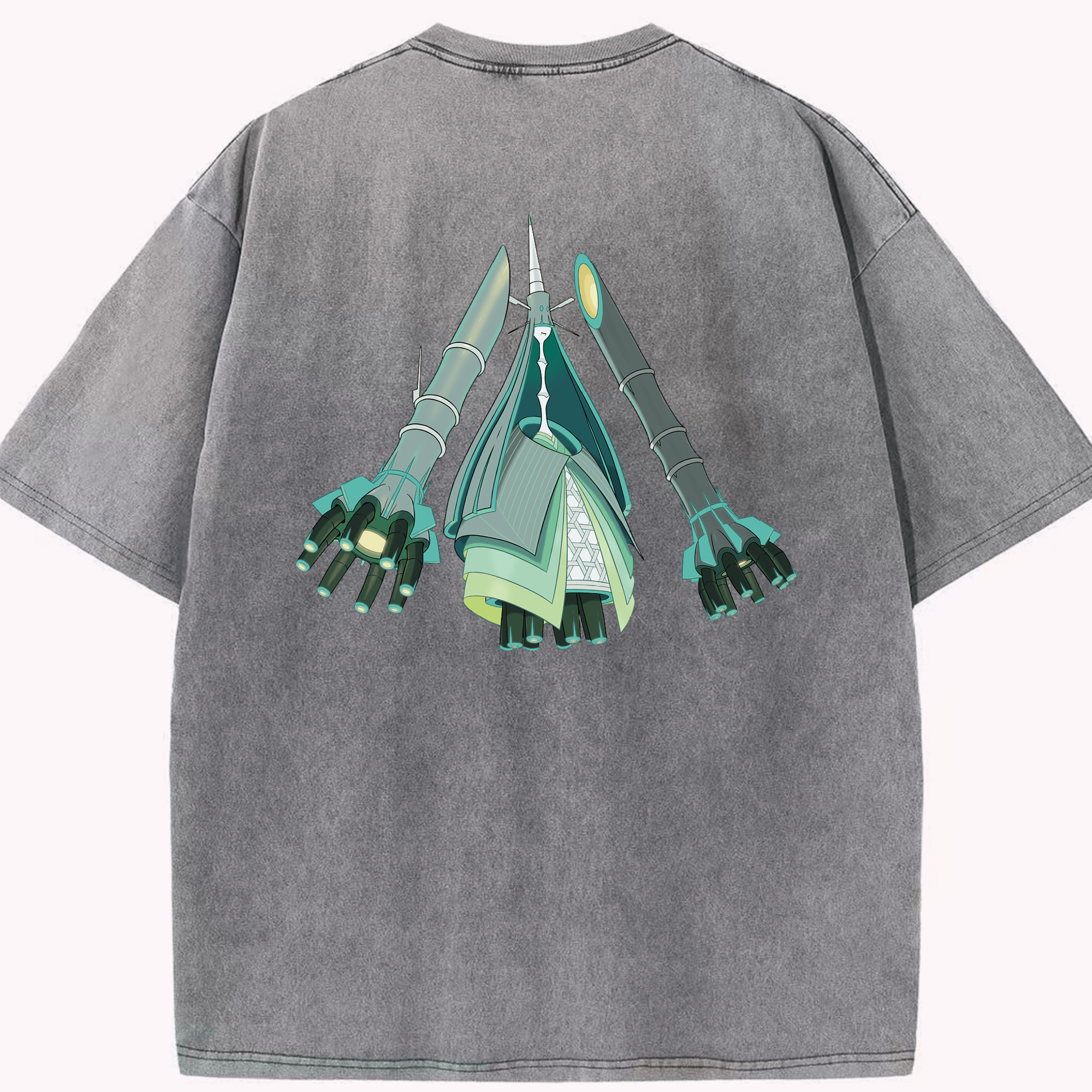 （画像用） ポケットモンスター Pokémon 綿100% ヴィンテージ風 半袖Tシャツ（背面プリント）