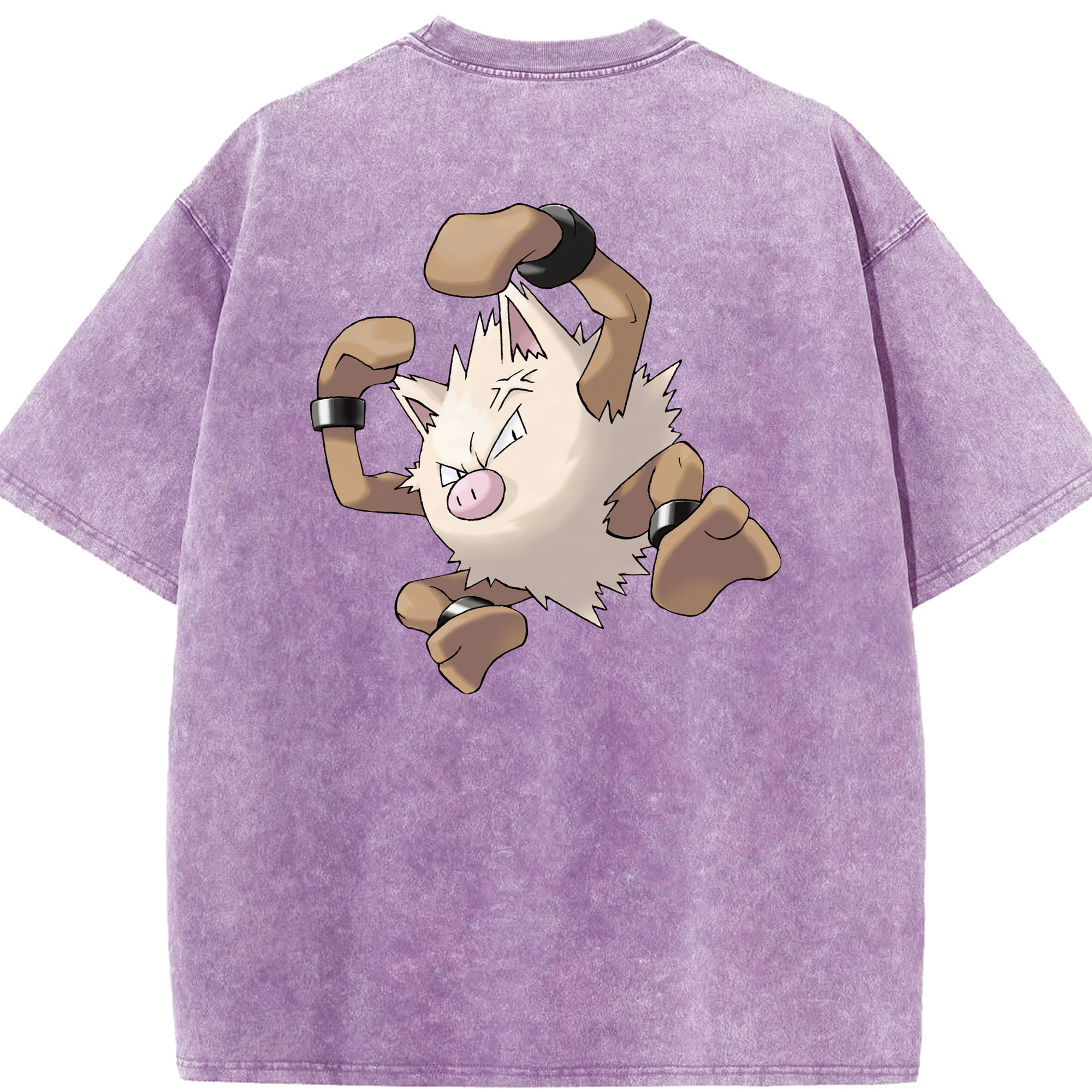 （画像用） ポケットモンスター Pokémon 綿100% ヴィンテージ風 半袖Tシャツ（背面プリント）