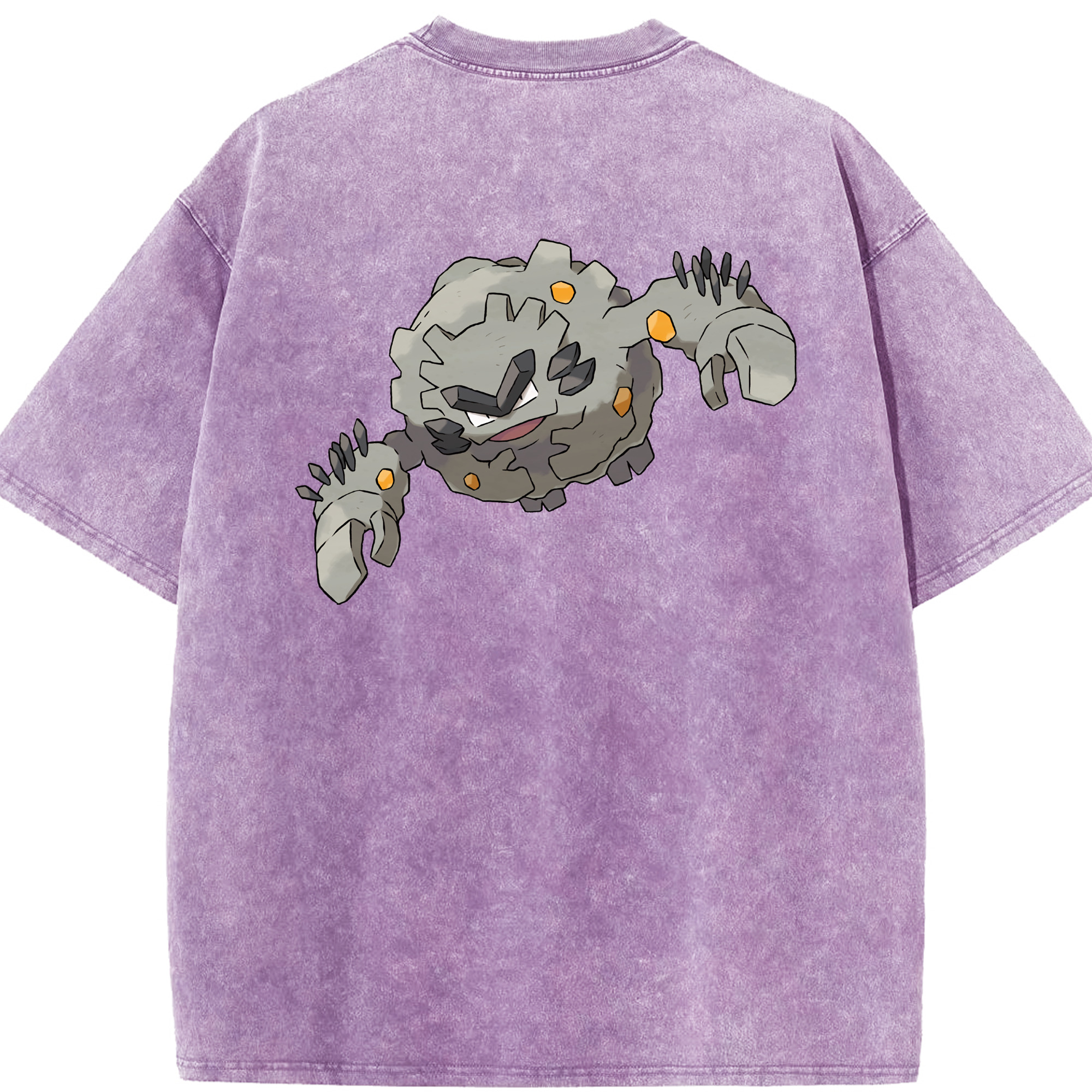 （画像用） ポケットモンスター Pokémon 綿100% ヴィンテージ風 半袖Tシャツ（背面プリント）
