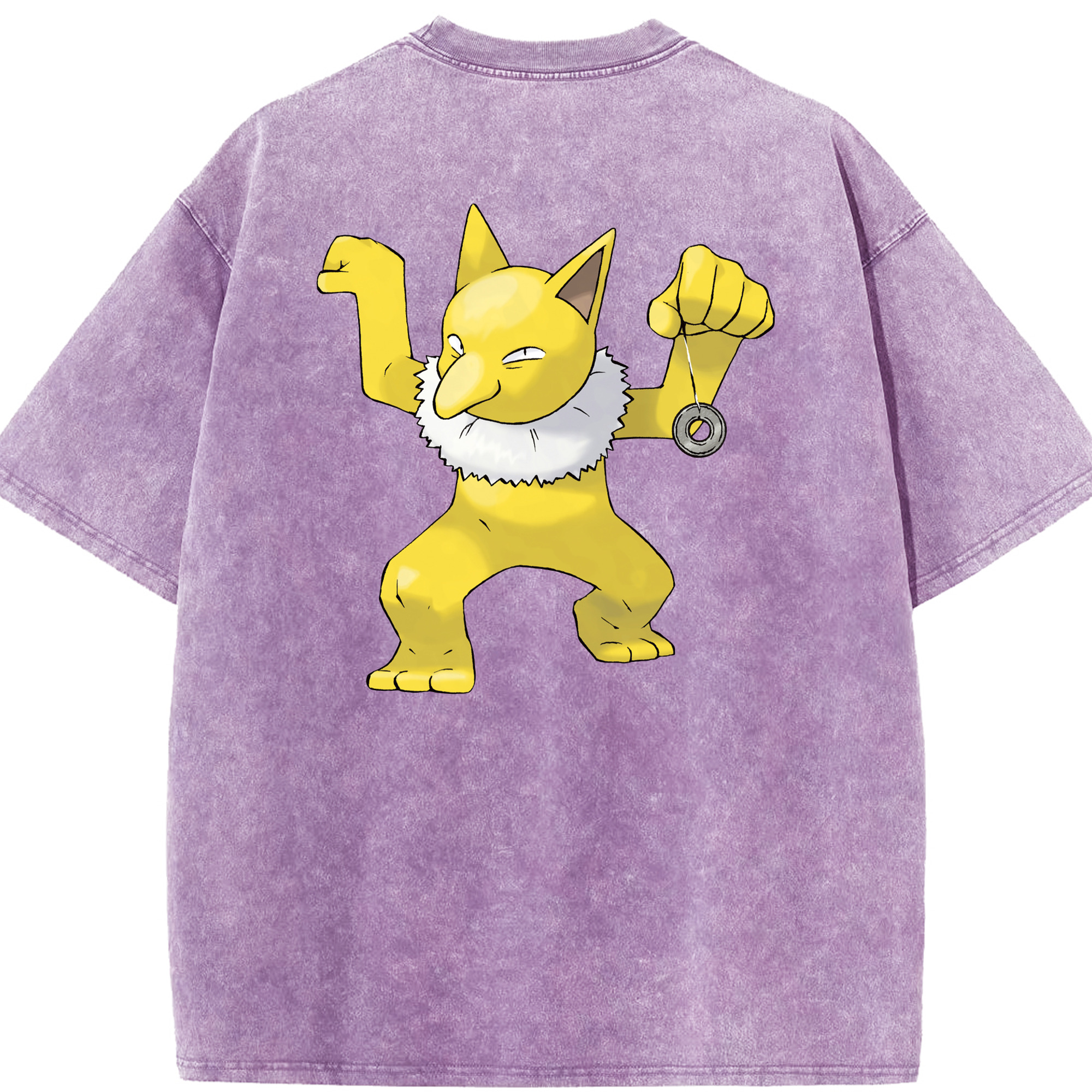 （画像用） ポケットモンスター Pokémon 綿100% ヴィンテージ風 半袖Tシャツ（背面プリント）