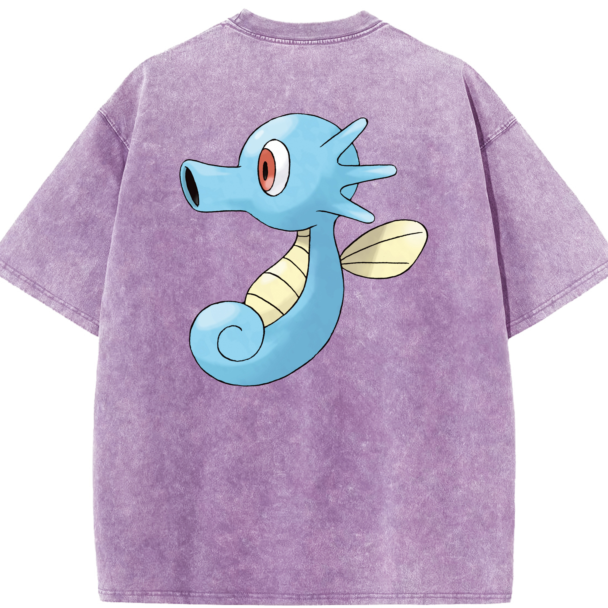 （画像用） ポケットモンスター Pokémon 綿100% ヴィンテージ風 半袖Tシャツ（背面プリント）