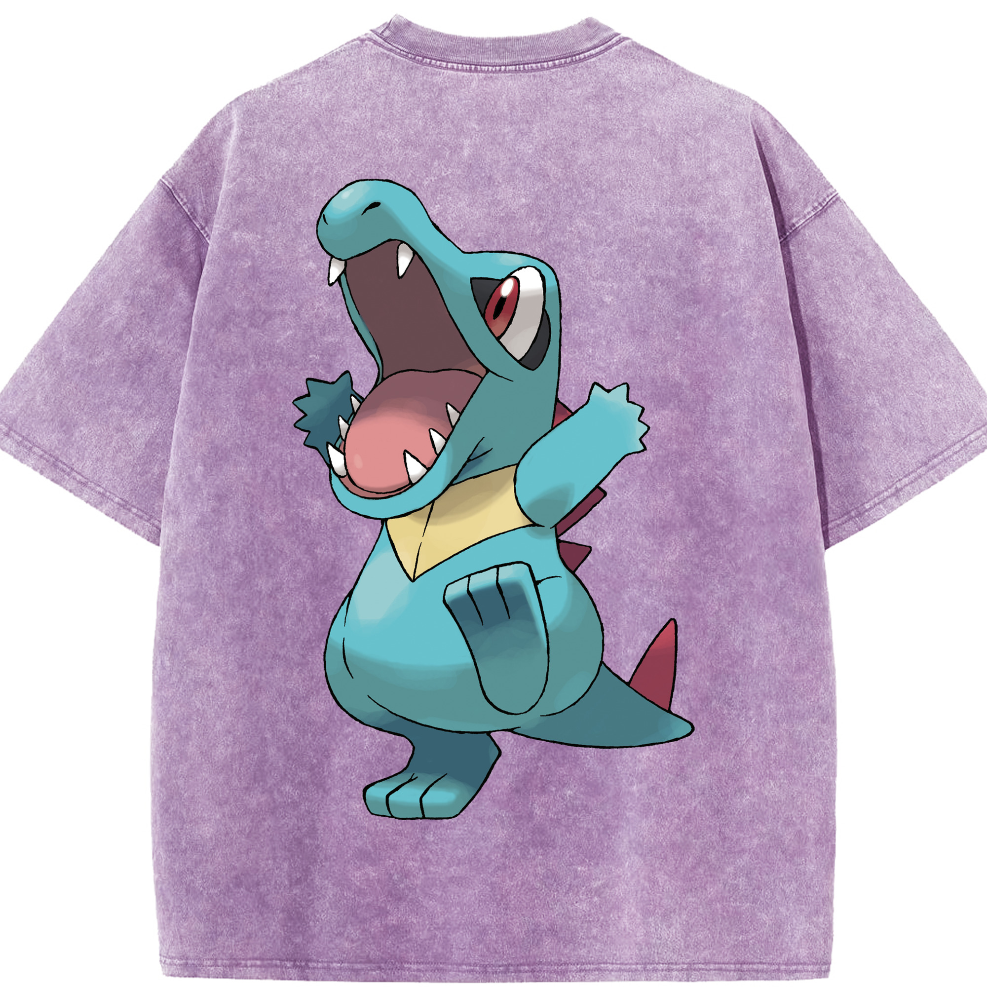 （画像用） ポケットモンスター Pokémon 綿100% ヴィンテージ風 半袖Tシャツ（背面プリント）