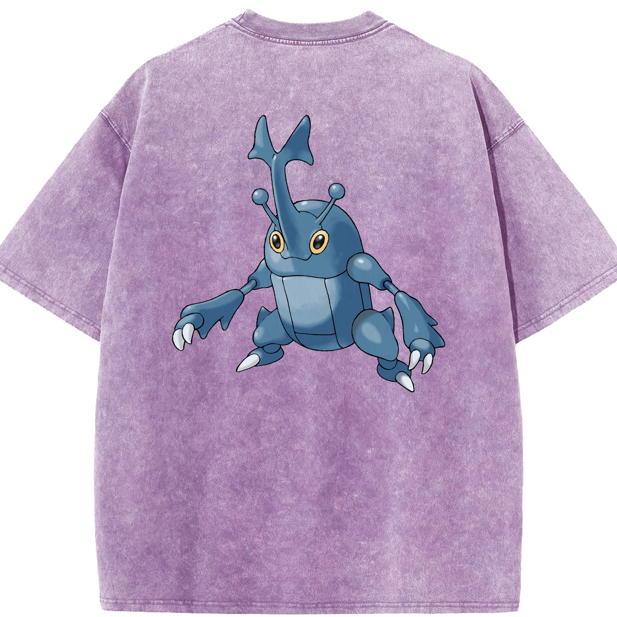 （画像用） ポケットモンスター Pokémon 綿100% ヴィンテージ風 半袖Tシャツ（背面プリント）