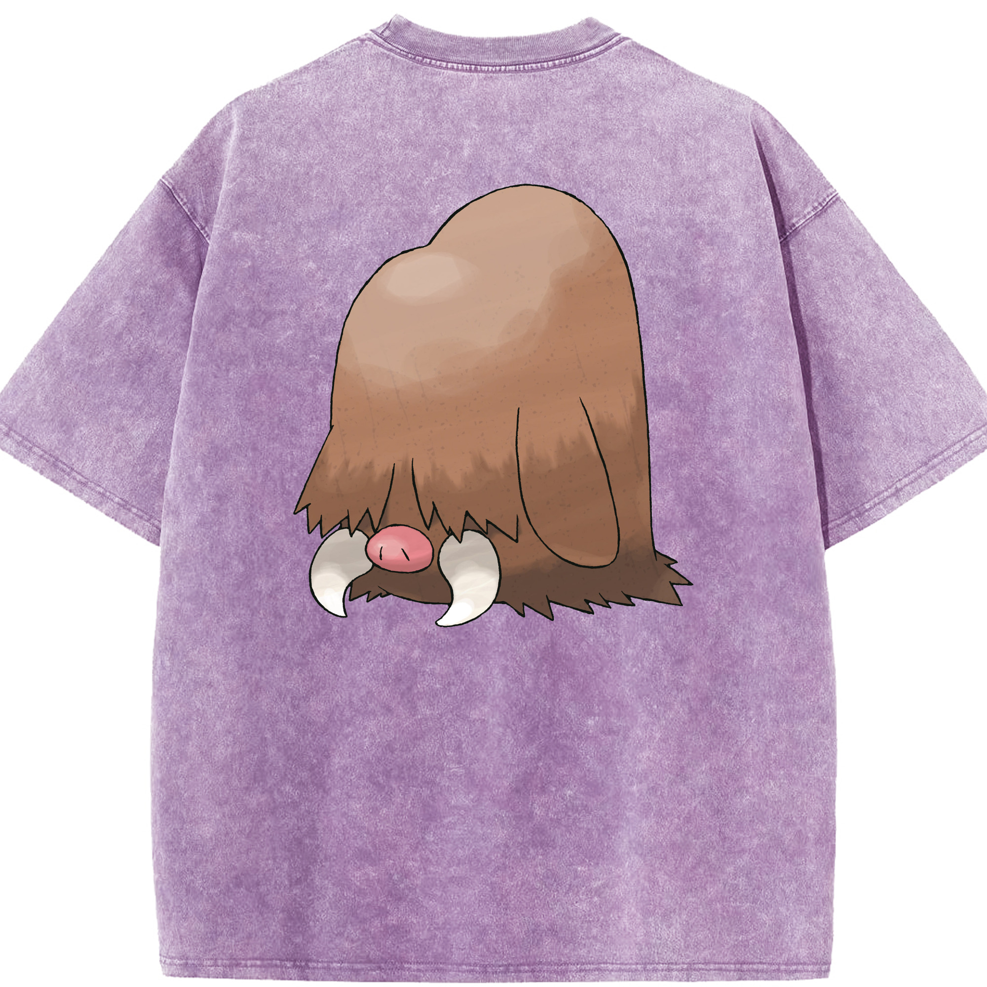 （画像用） ポケットモンスター Pokémon 綿100% ヴィンテージ風 半袖Tシャツ（背面プリント）