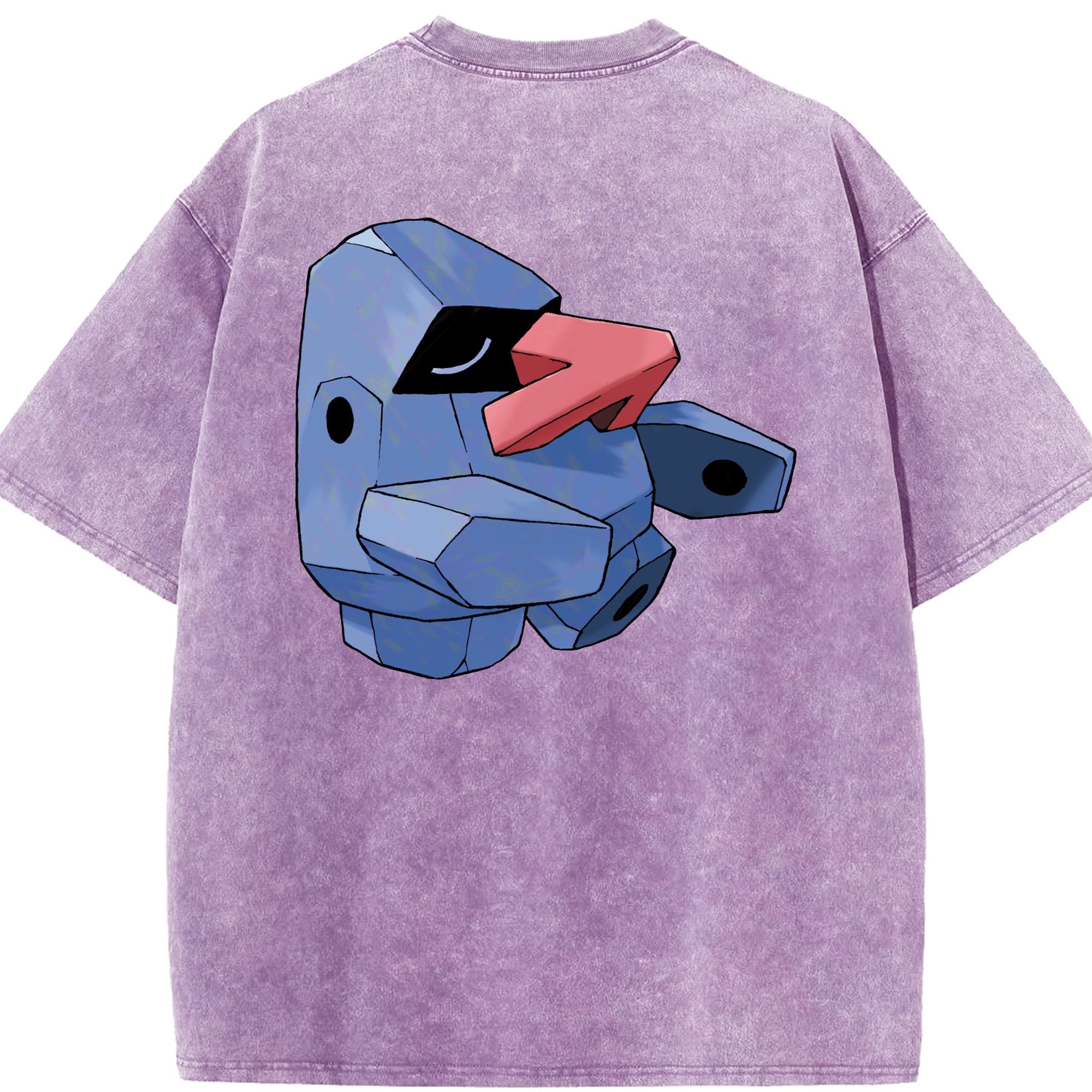 （画像用） ポケットモンスター Pokémon 綿100% ヴィンテージ風 半袖Tシャツ（背面プリント）
