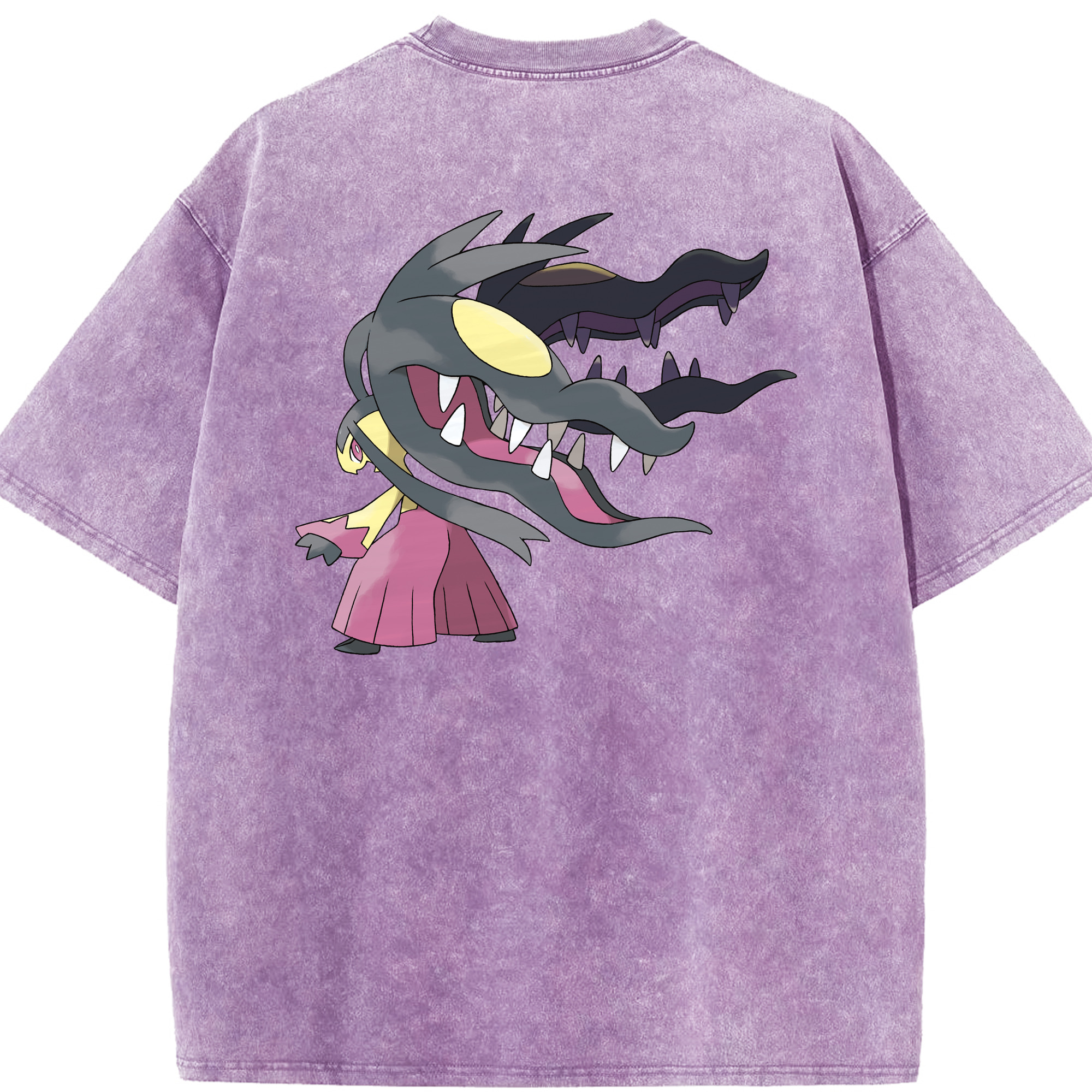 （画像用） ポケットモンスター Pokémon 綿100% ヴィンテージ風 半袖Tシャツ（背面プリント）
