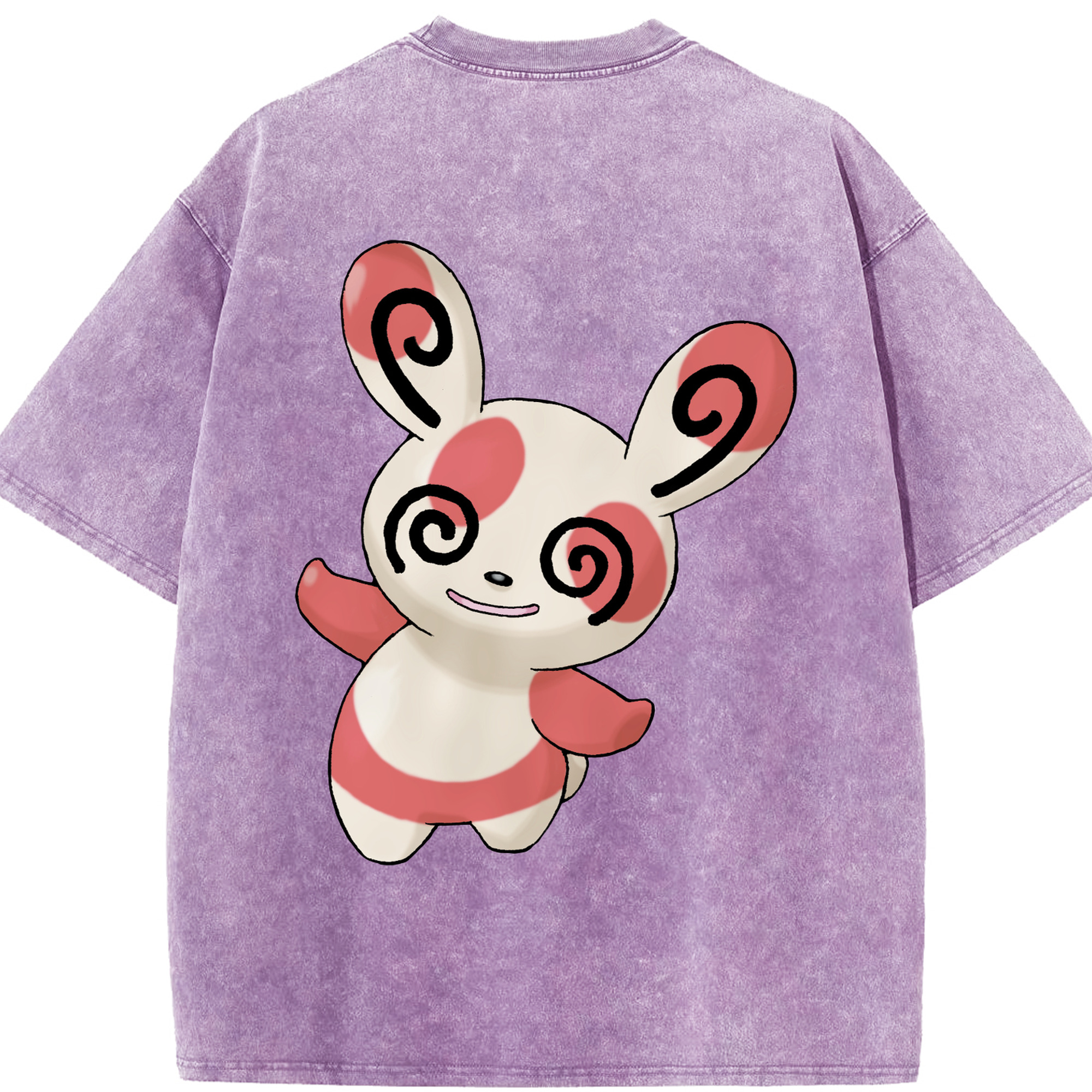（画像用） ポケットモンスター Pokémon 綿100% ヴィンテージ風 半袖Tシャツ（背面プリント）