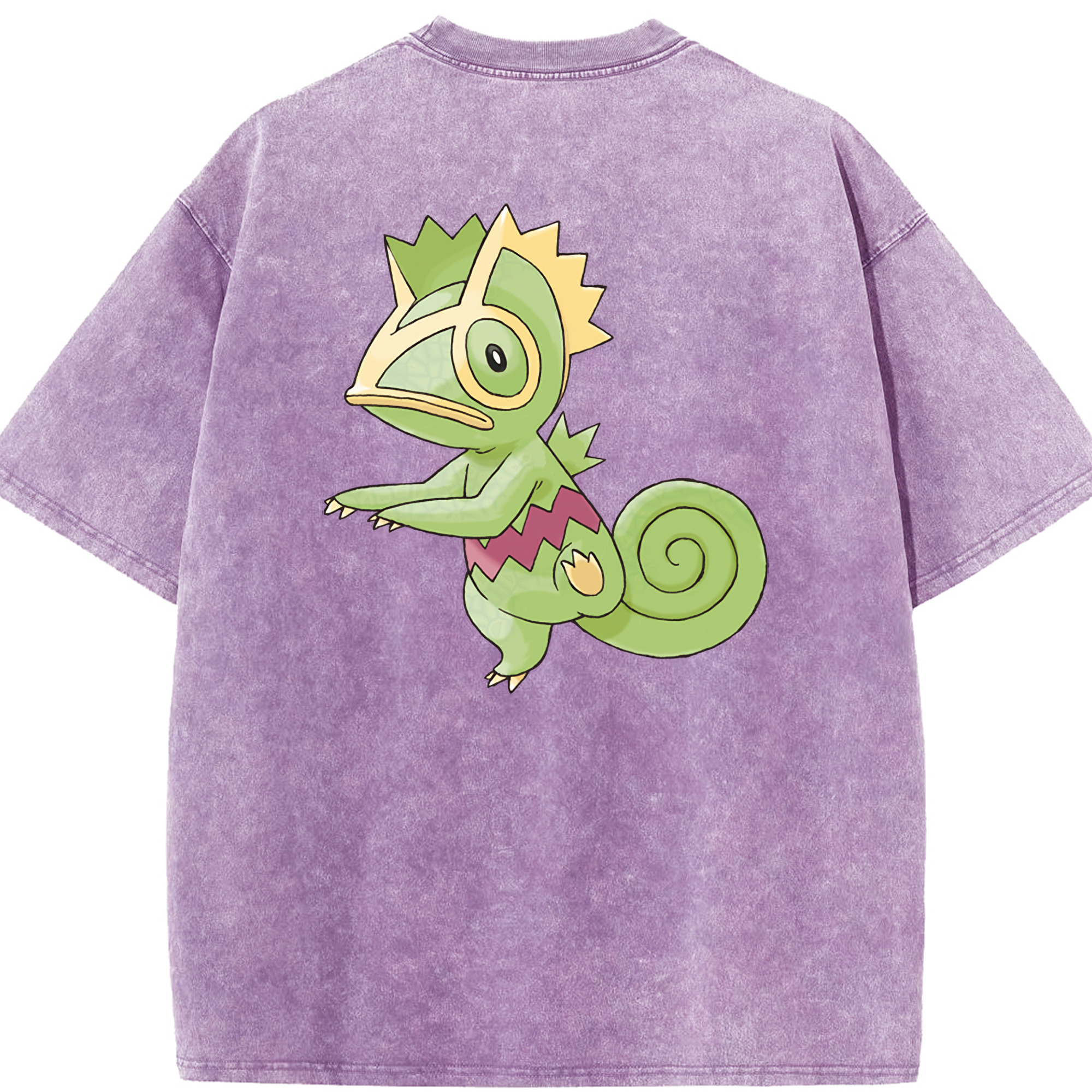 （画像用） ポケットモンスター Pokémon 綿100% ヴィンテージ風 半袖Tシャツ（背面プリント）