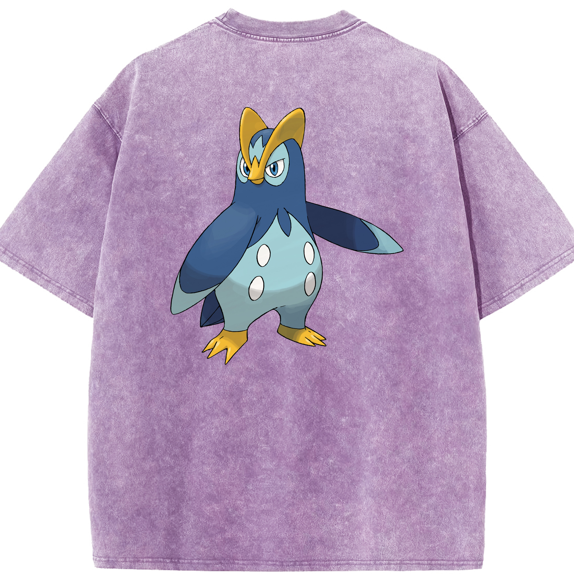 （画像用） ポケットモンスター Pokémon 綿100% ヴィンテージ風 半袖Tシャツ（背面プリント）