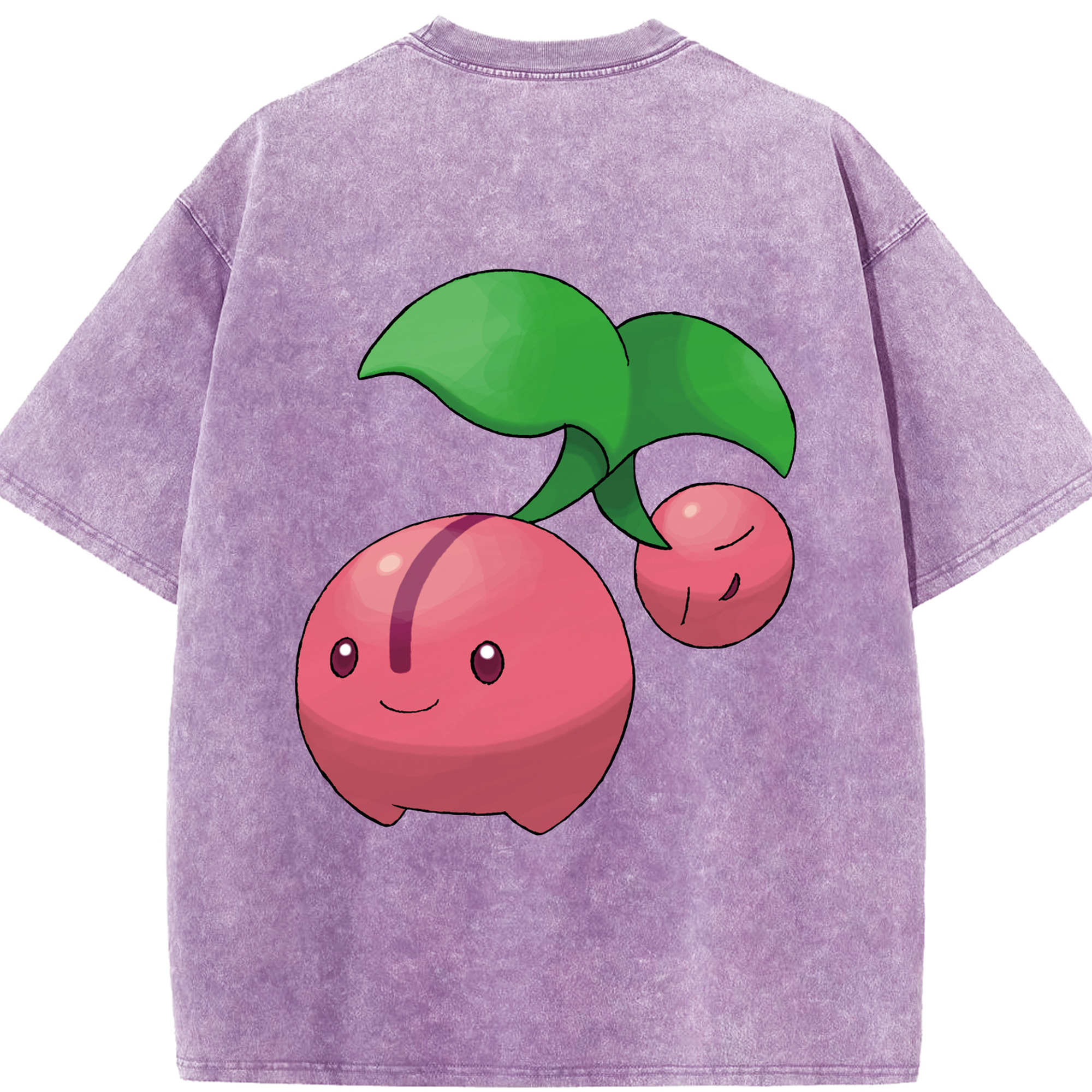 （画像用） ポケットモンスター Pokémon 綿100% ヴィンテージ風 半袖Tシャツ（背面プリント）