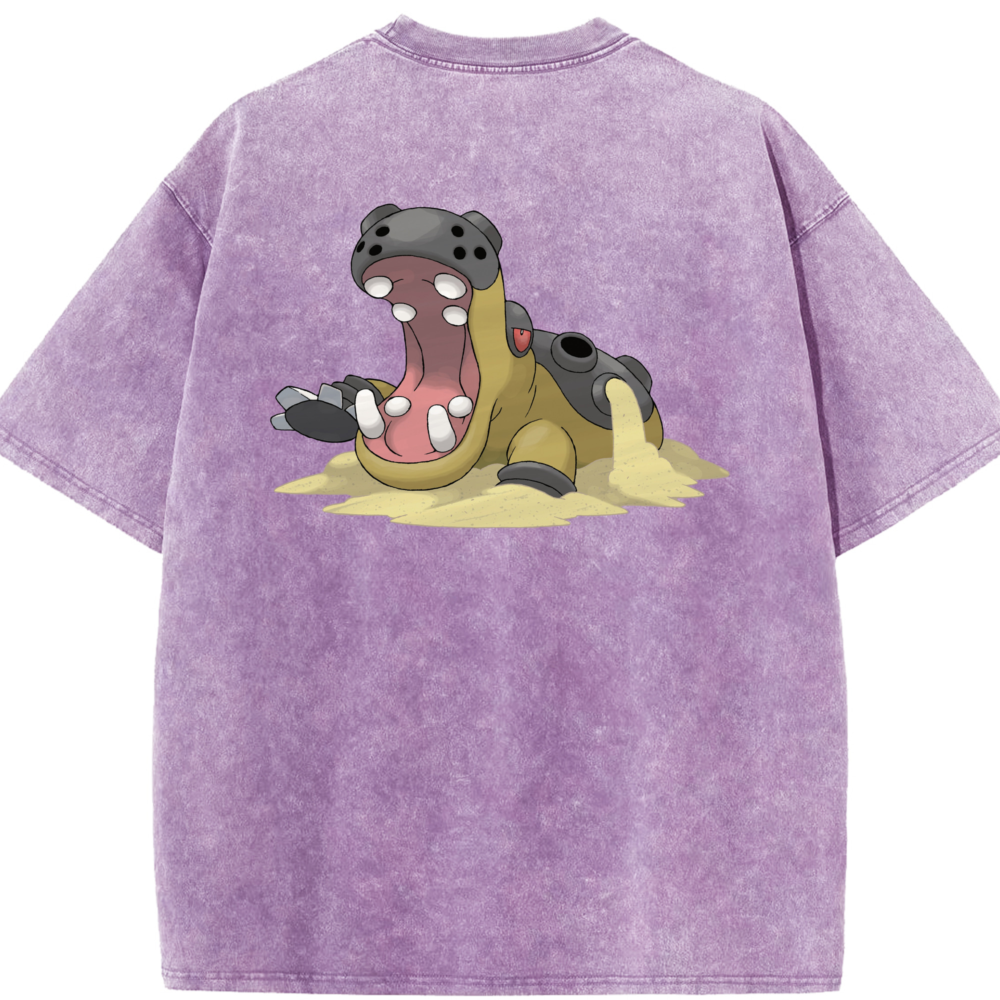 （画像用） ポケットモンスター Pokémon 綿100% ヴィンテージ風 半袖Tシャツ（背面プリント）