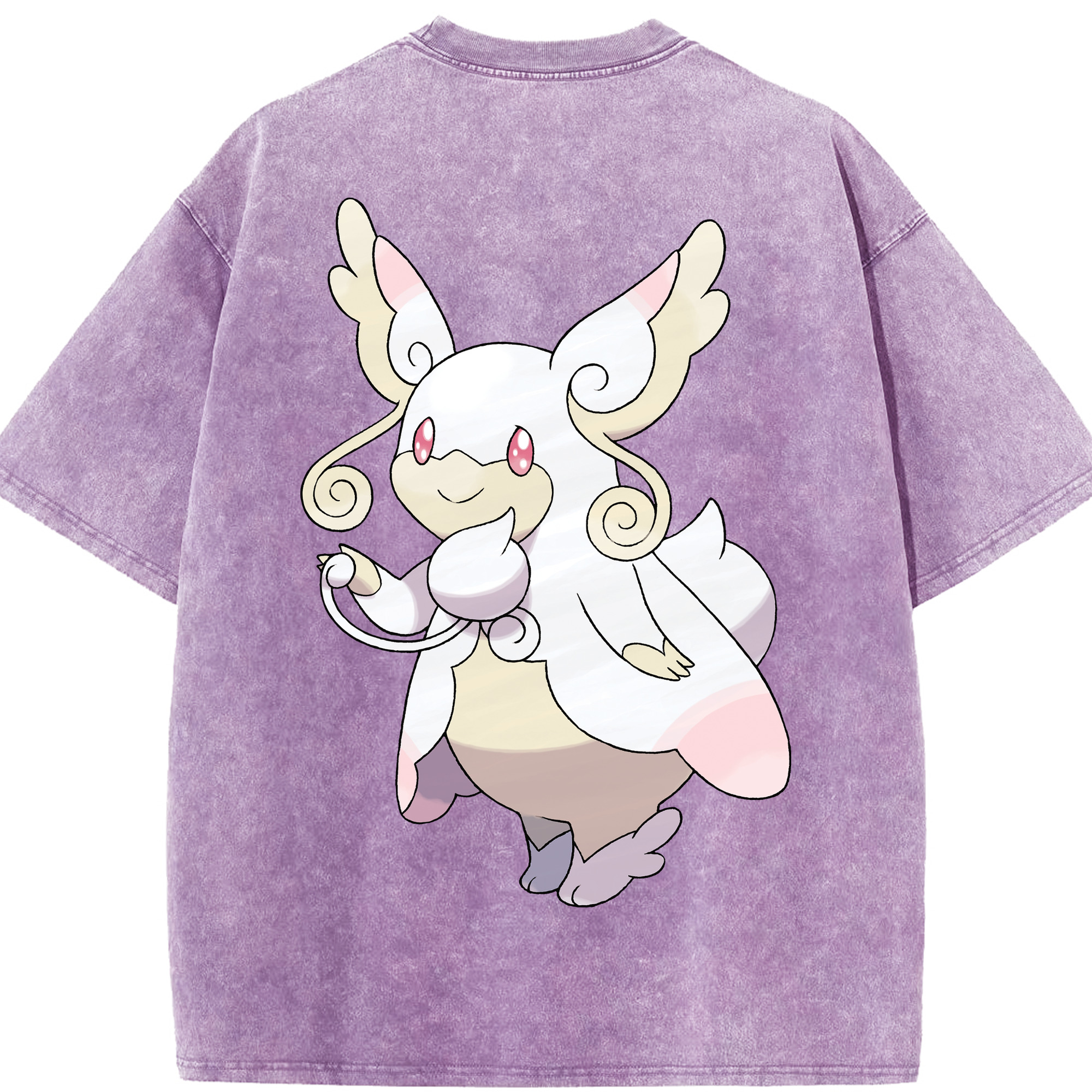 （画像用） ポケットモンスター Pokémon 綿100% ヴィンテージ風 半袖Tシャツ（背面プリント）