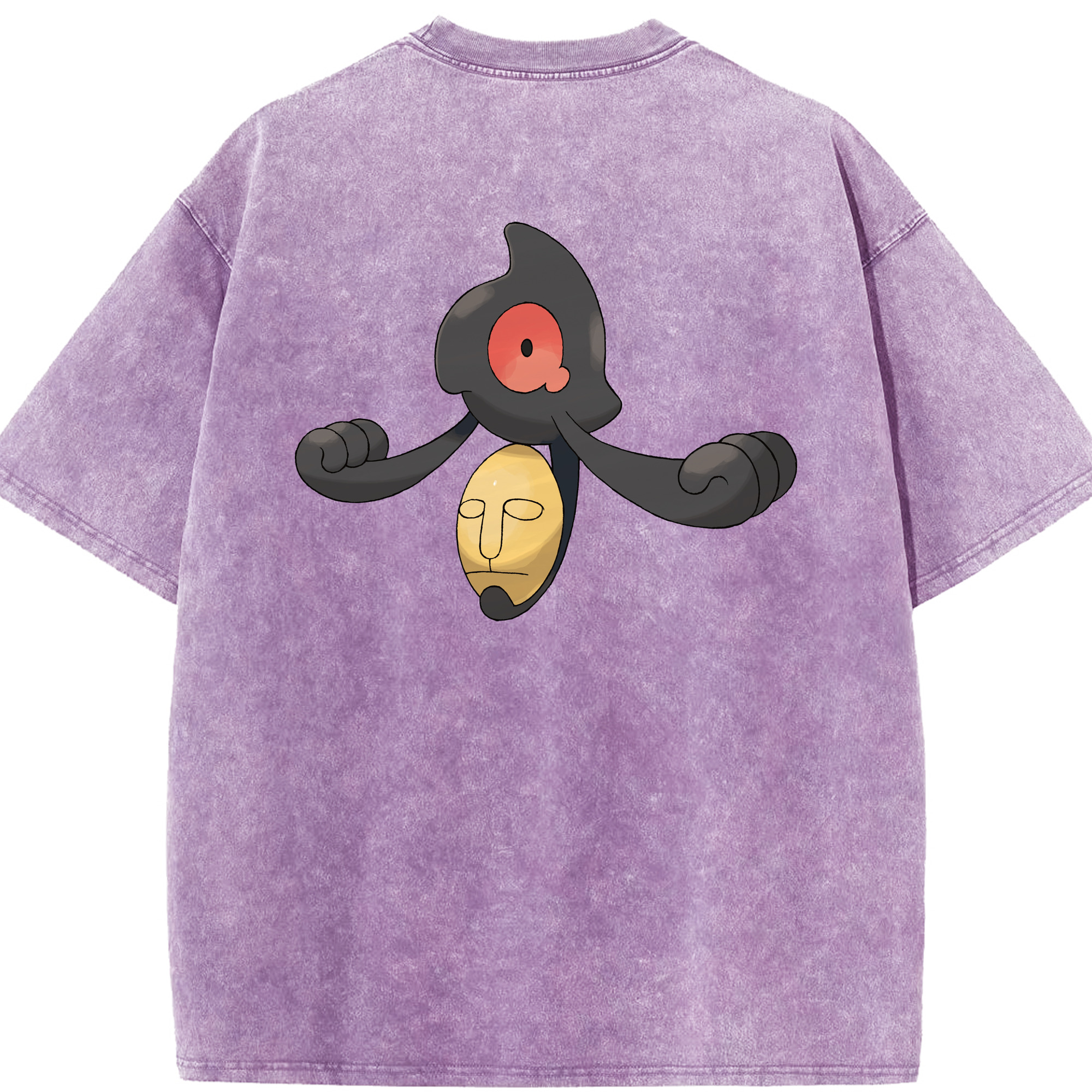 （画像用） ポケットモンスター Pokémon 綿100% ヴィンテージ風 半袖Tシャツ（背面プリント）