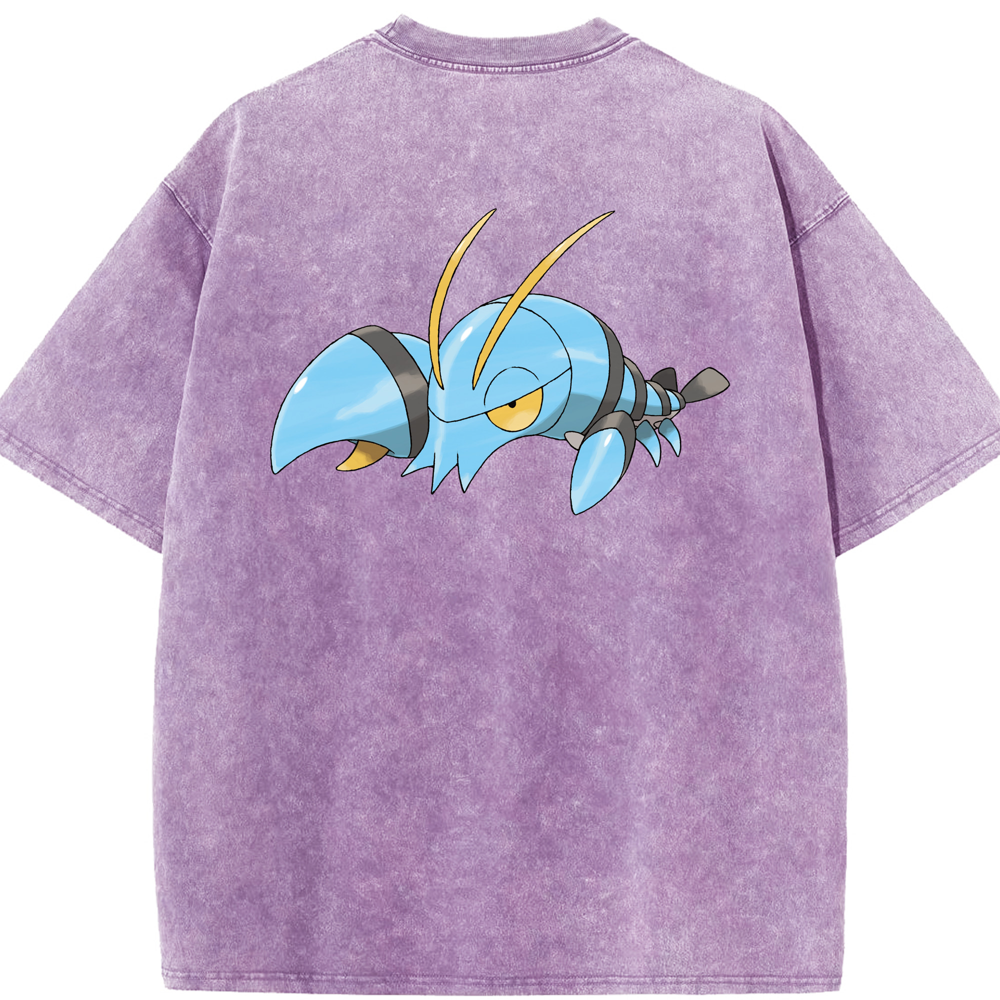 （画像用） ポケットモンスター Pokémon 綿100% ヴィンテージ風 半袖Tシャツ（背面プリント）