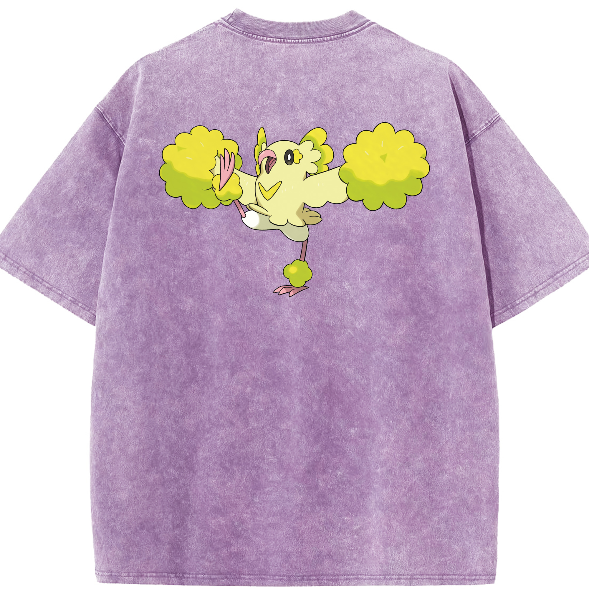 （画像用） ポケットモンスター Pokémon 綿100% ヴィンテージ風 半袖Tシャツ（背面プリント）
