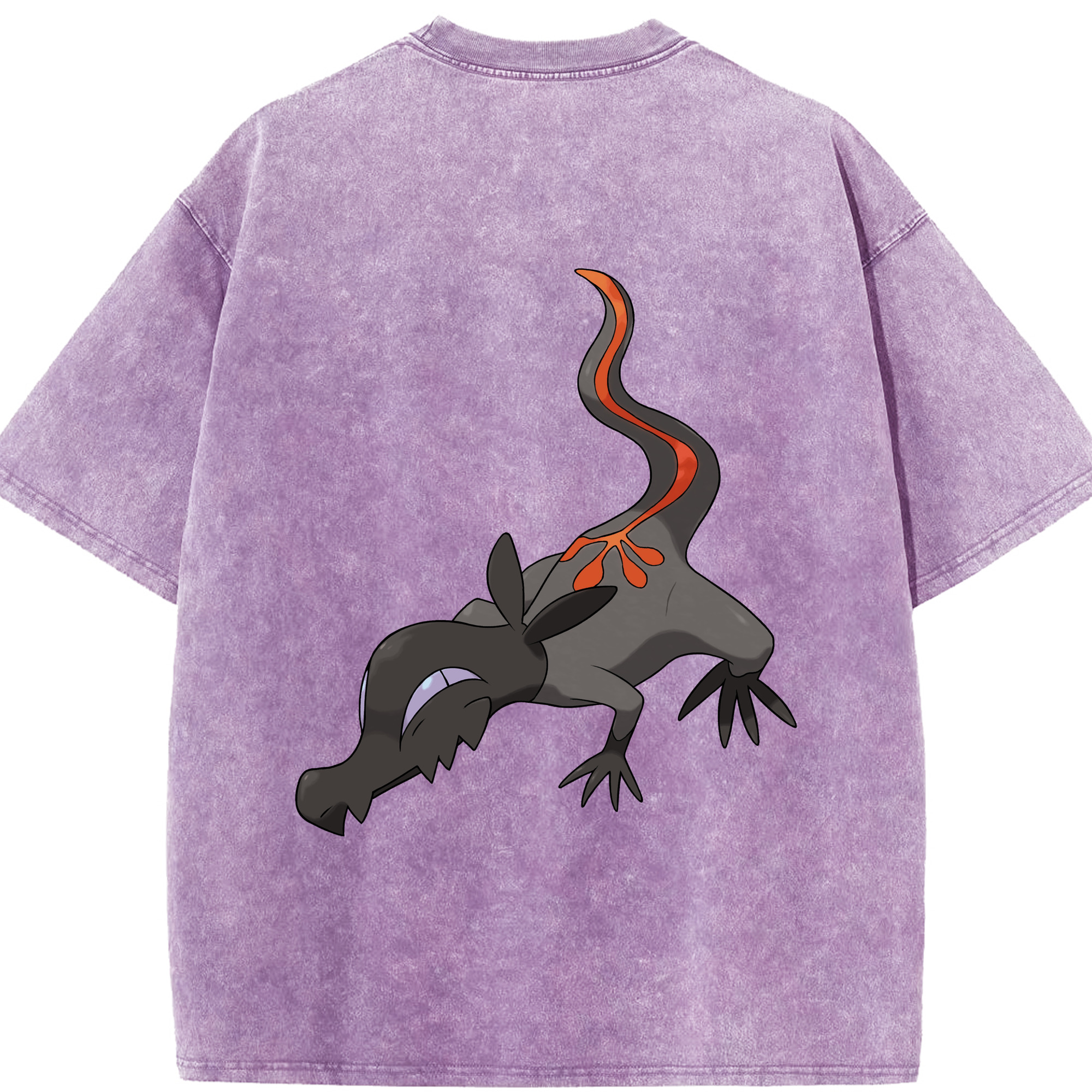 （画像用） ポケットモンスター Pokémon 綿100% ヴィンテージ風 半袖Tシャツ（背面プリント）