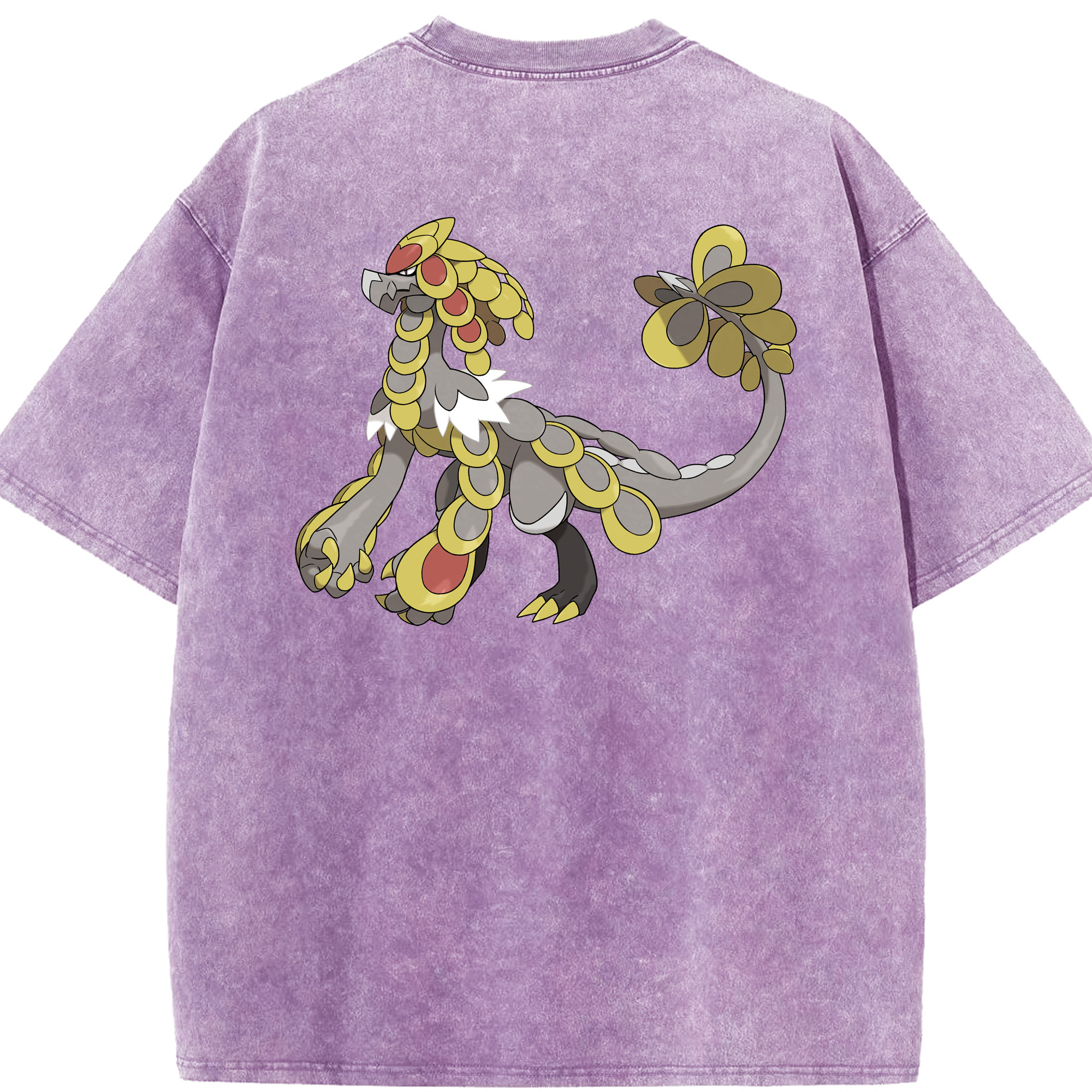 （画像用） ポケットモンスター Pokémon 綿100% ヴィンテージ風 半袖Tシャツ（背面プリント）