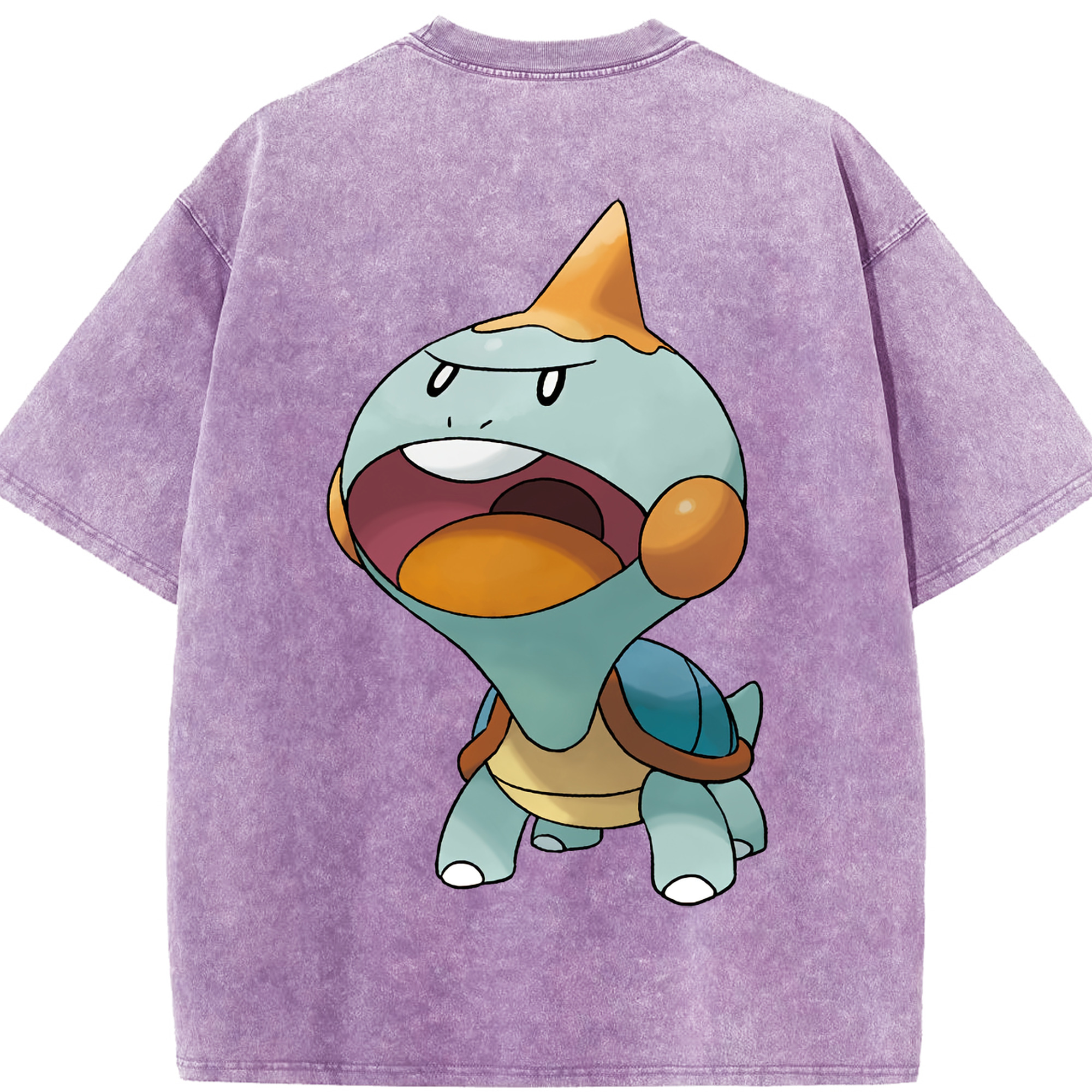 （画像用） ポケットモンスター Pokémon 綿100% ヴィンテージ風 半袖Tシャツ（背面プリント）