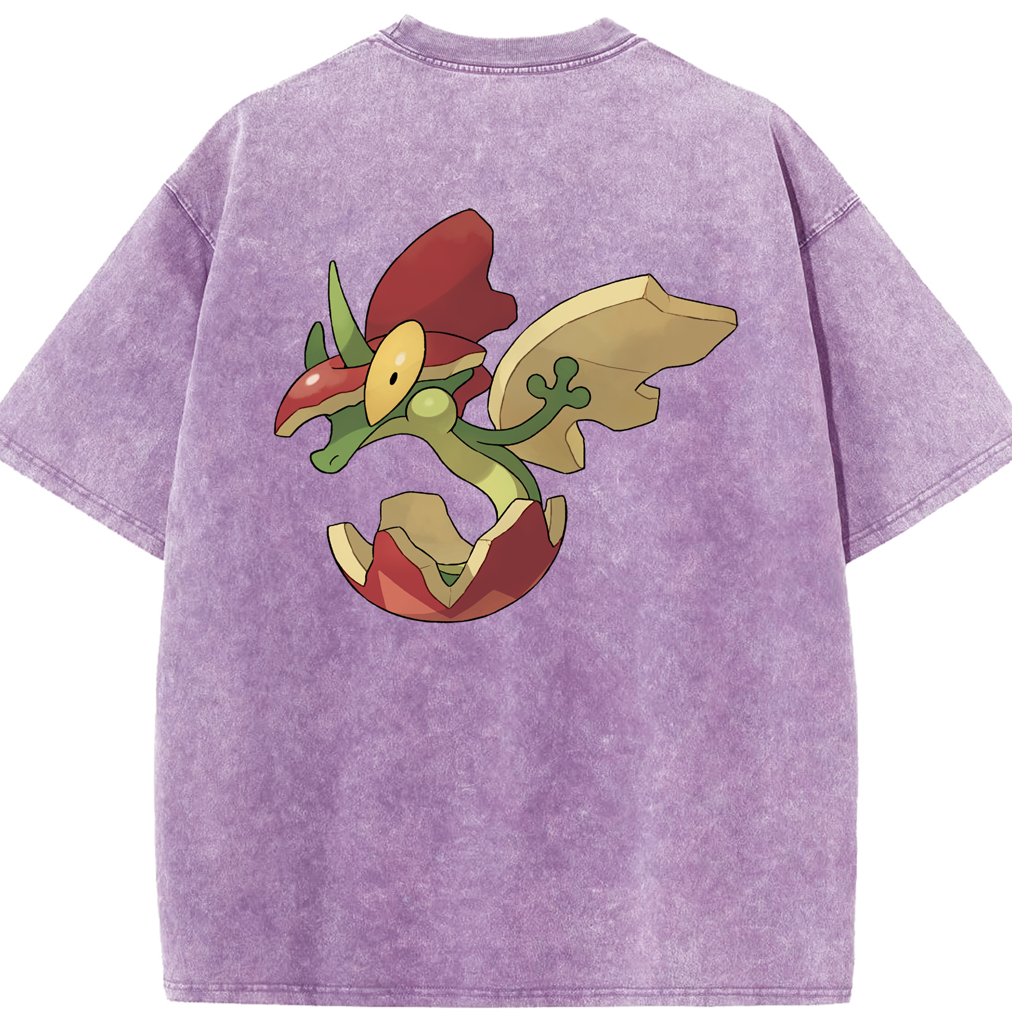 （画像用） ポケットモンスター Pokémon 綿100% ヴィンテージ風 半袖Tシャツ（背面プリント）