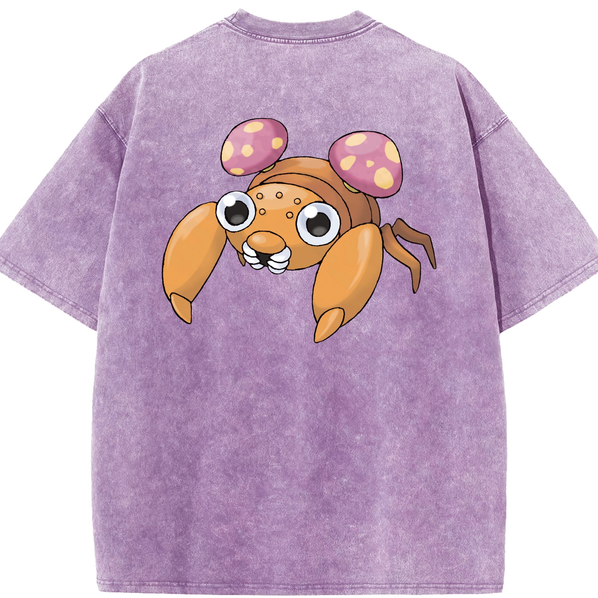 （画像用） ポケットモンスター Pokémon 綿100% ヴィンテージ風 半袖Tシャツ（背面プリント）